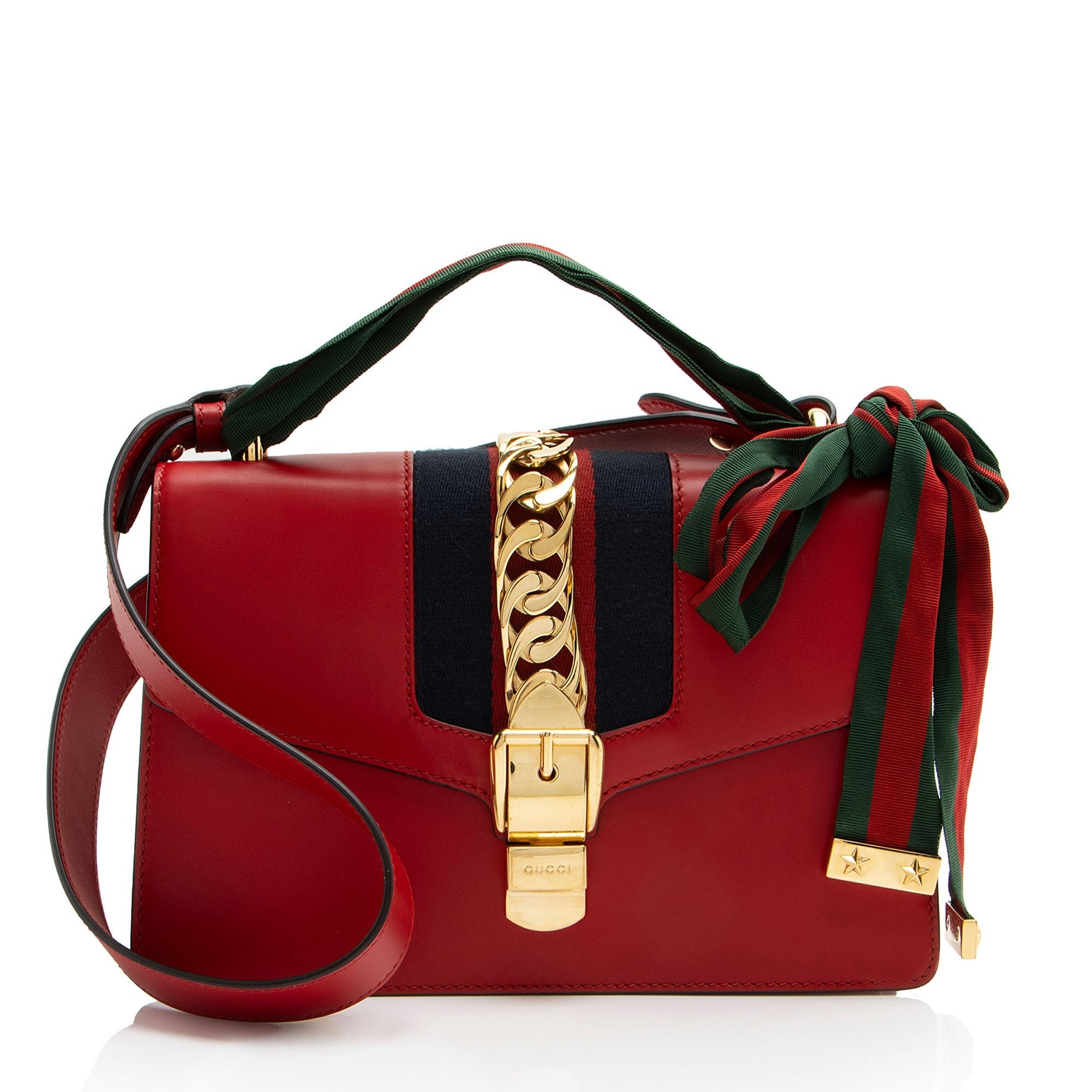 Gucci Sylvie Leather Small Shoulder Bag