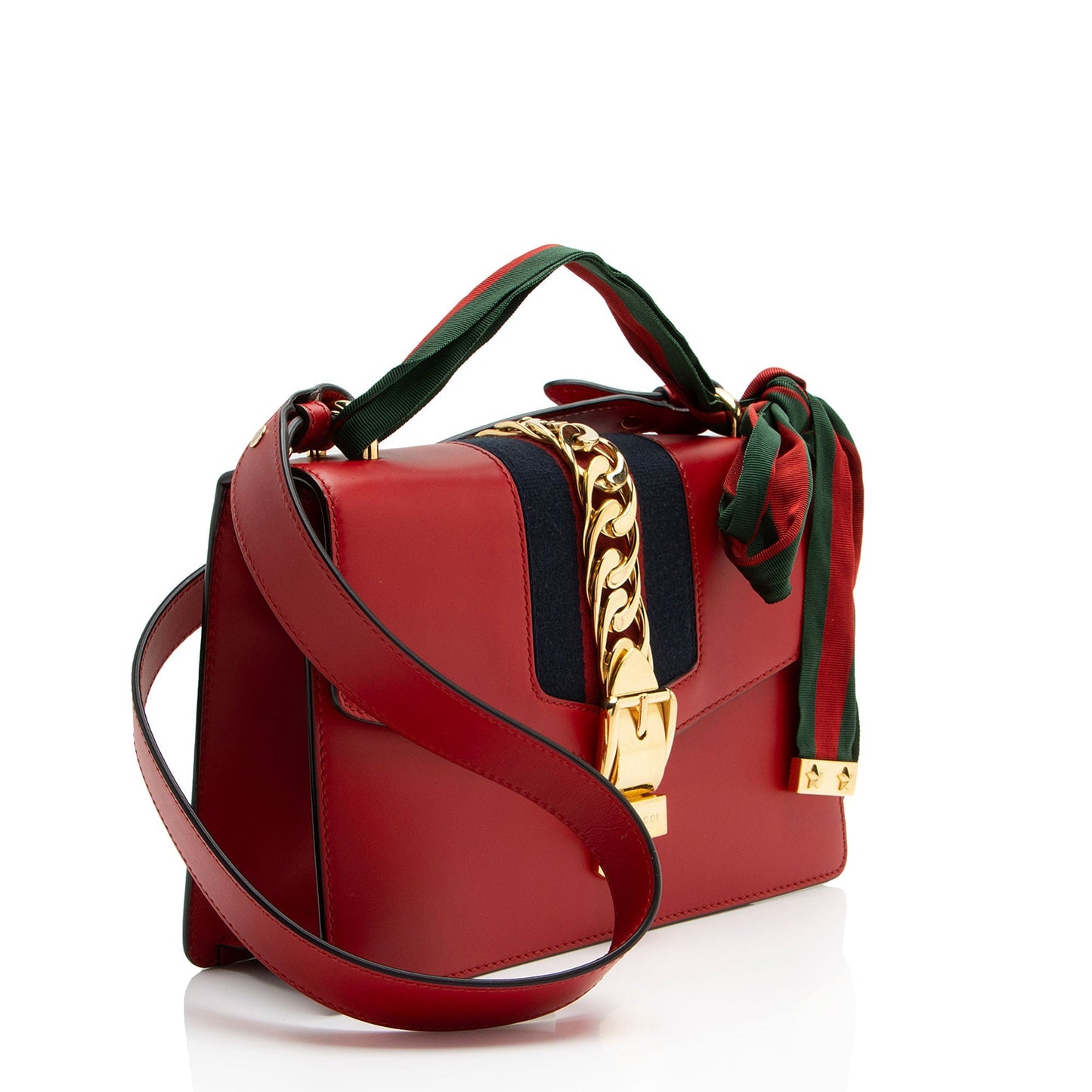 Gucci Sylvie Leather Small Shoulder Bag