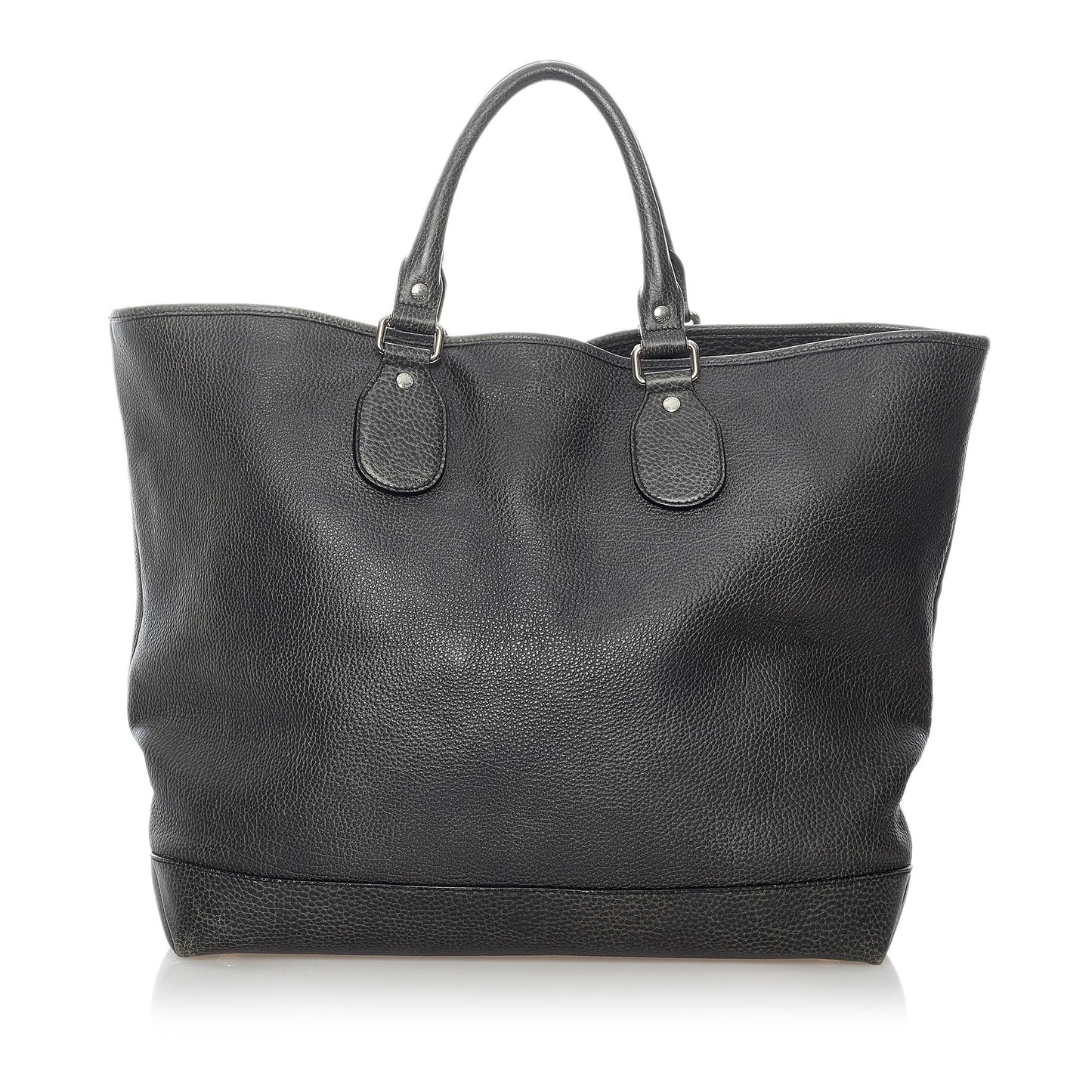 Gucci SHG Leather Calf Black Tote Bag 4