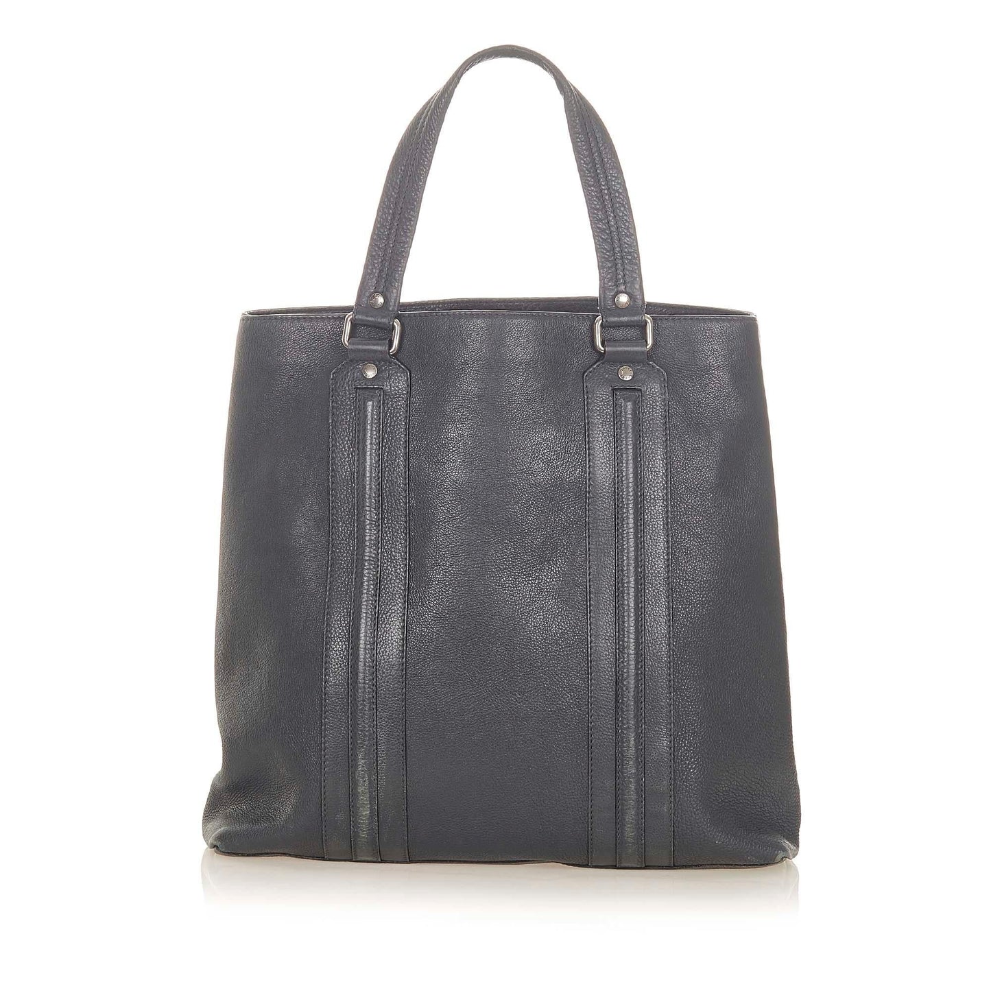 Gucci SHG Leather Calf Black Tote Bag 5