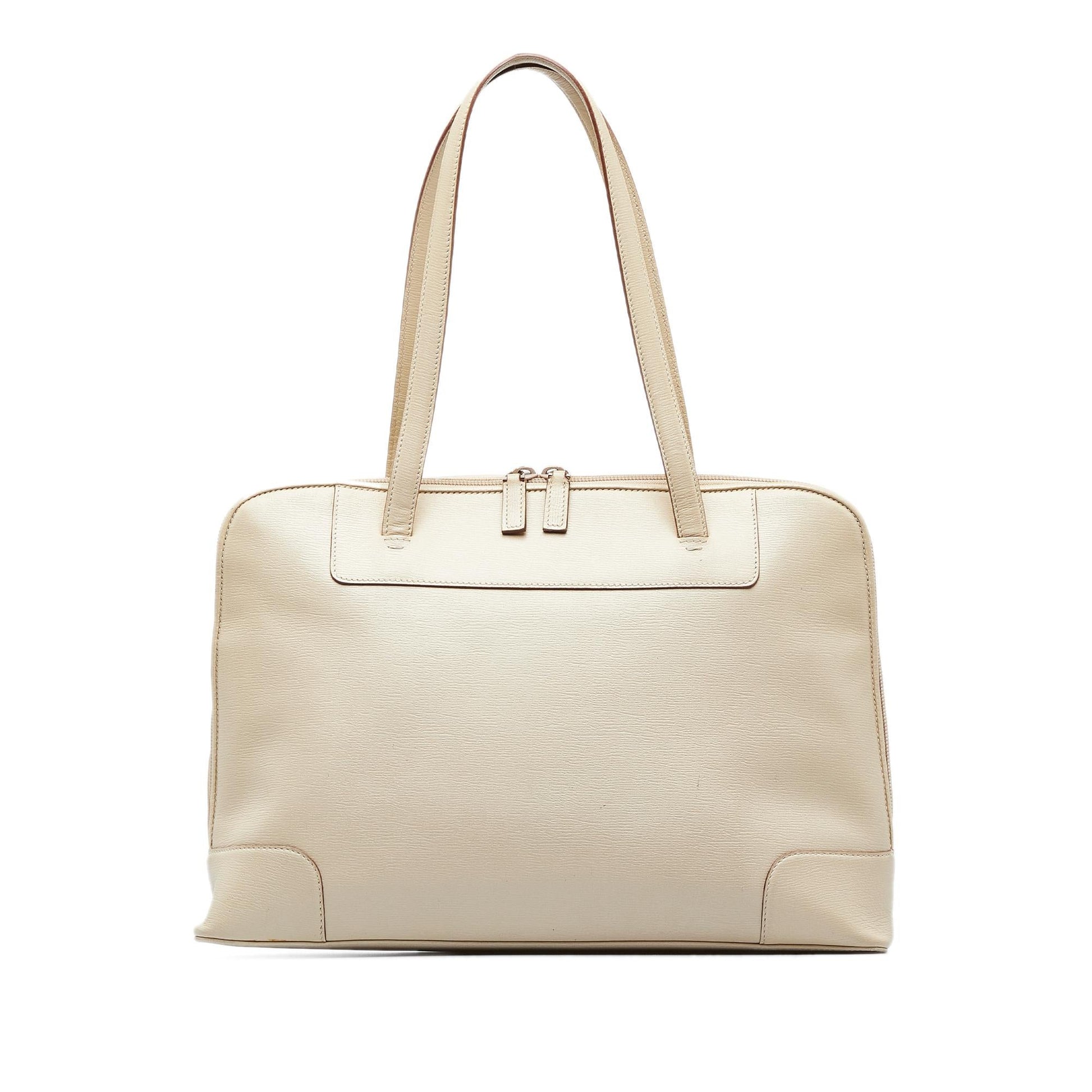 Gucci SHG-OP6ZzD Leather Calf Brown Tote Bag
