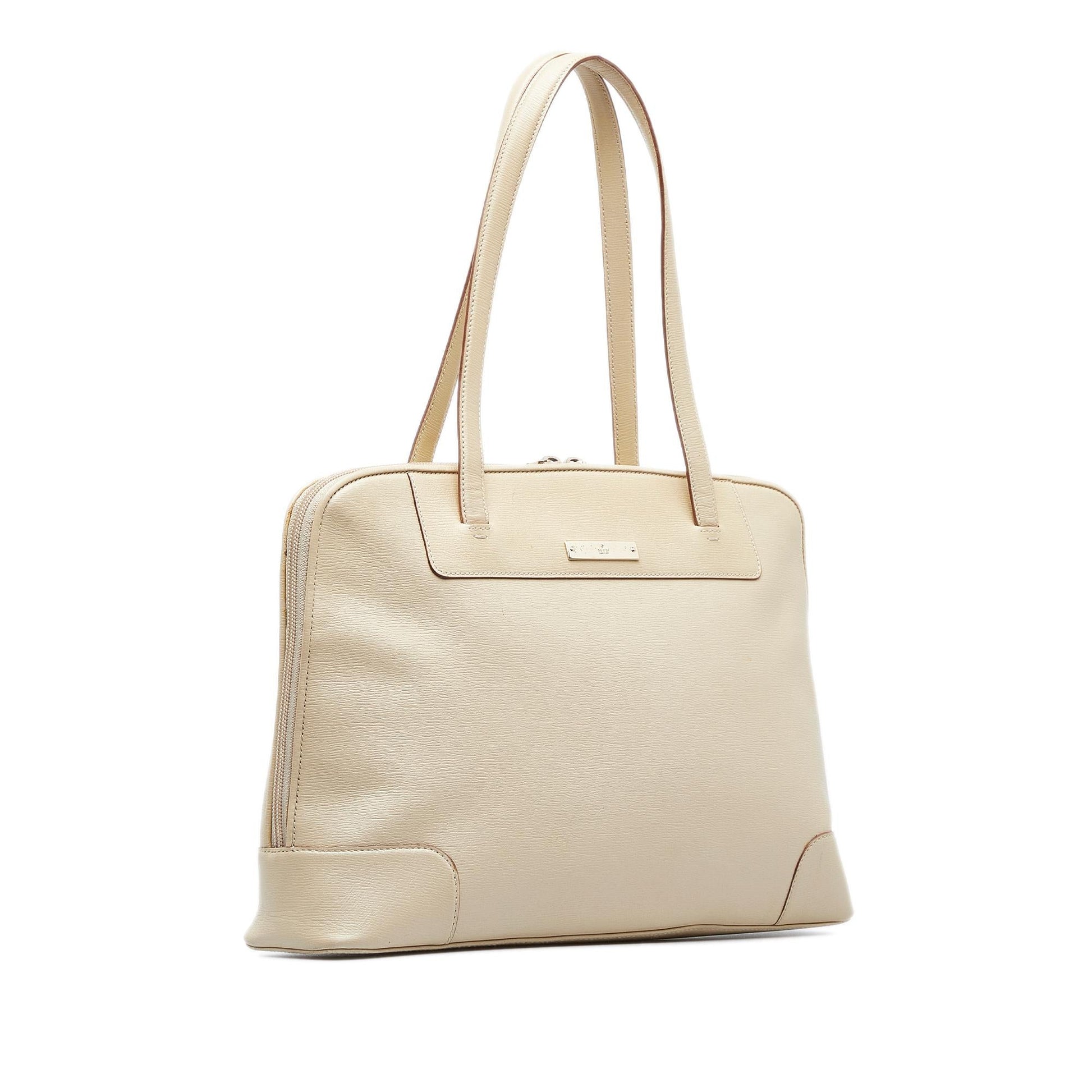 Gucci SHG-OP6ZzD Leather Calf Brown Tote Bag