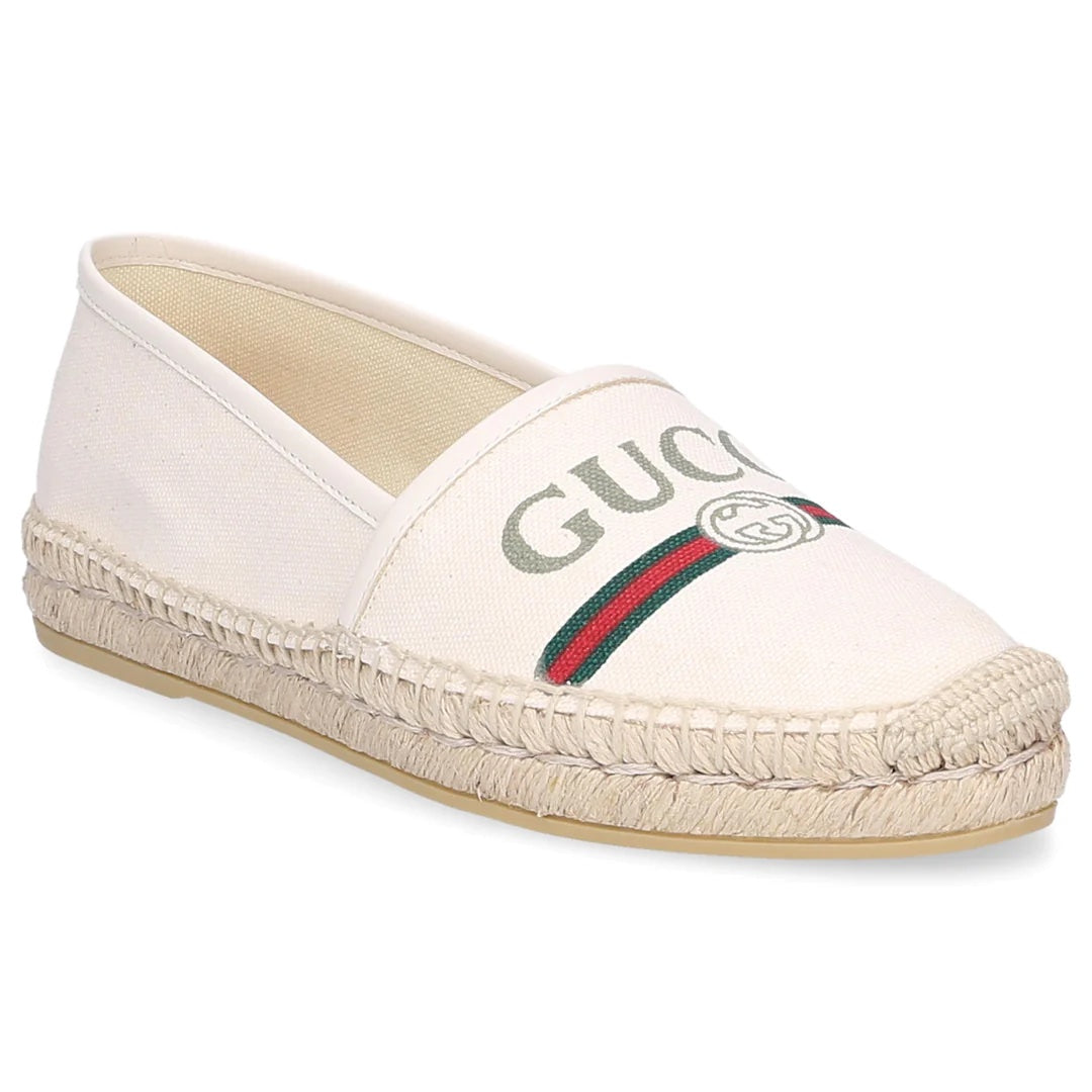 Gucci GG WEB TRIMMED Leather Canvas Logo Travel Bag