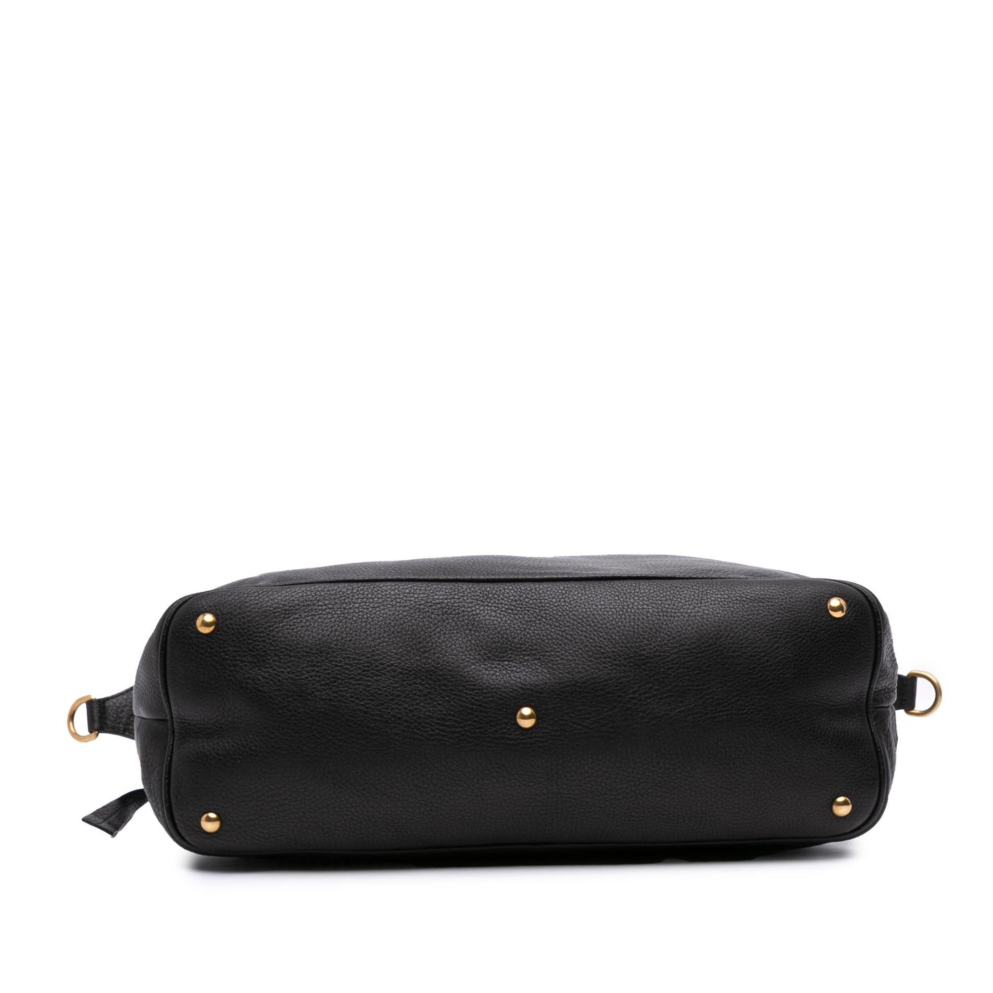 Gucci Twill Leather Travel Bag