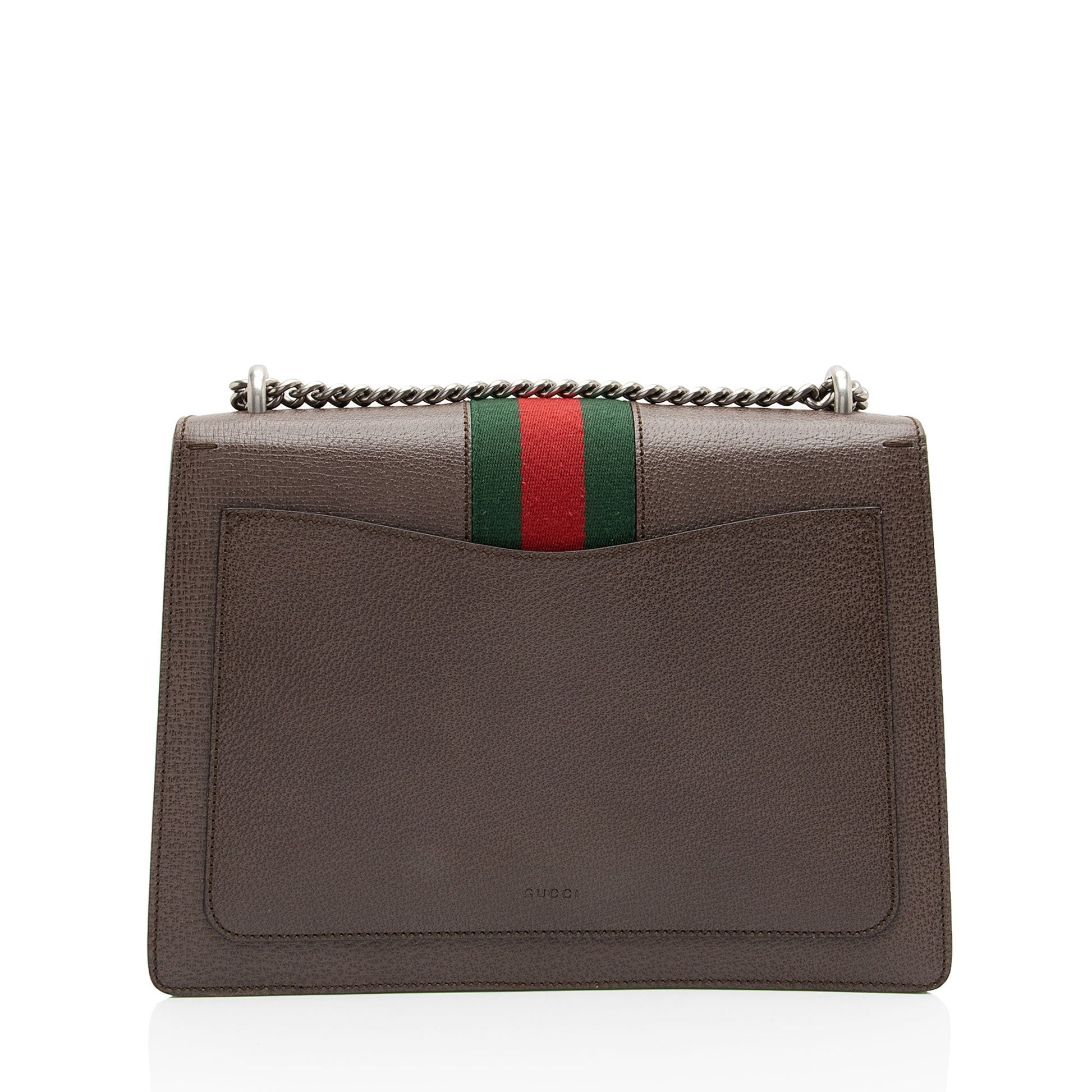 Gucci Web Dionysus SHF-fkJx6y Leather Nylon Brown Medium Shoulder Bag
