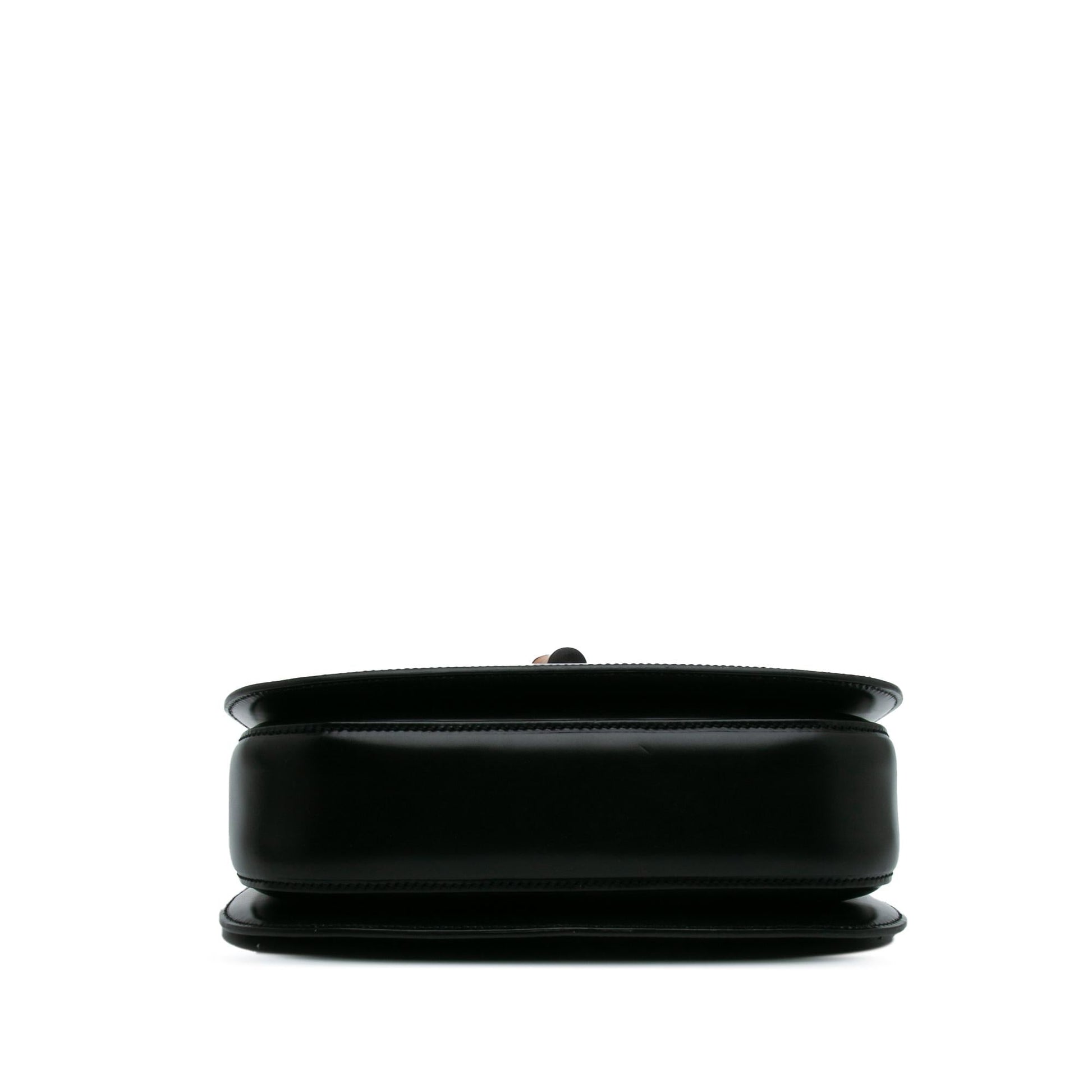 Gucci Limited Edition Acrylic Classic 2 Calf Calfskin Black Medium Satchel Bag Bag 1