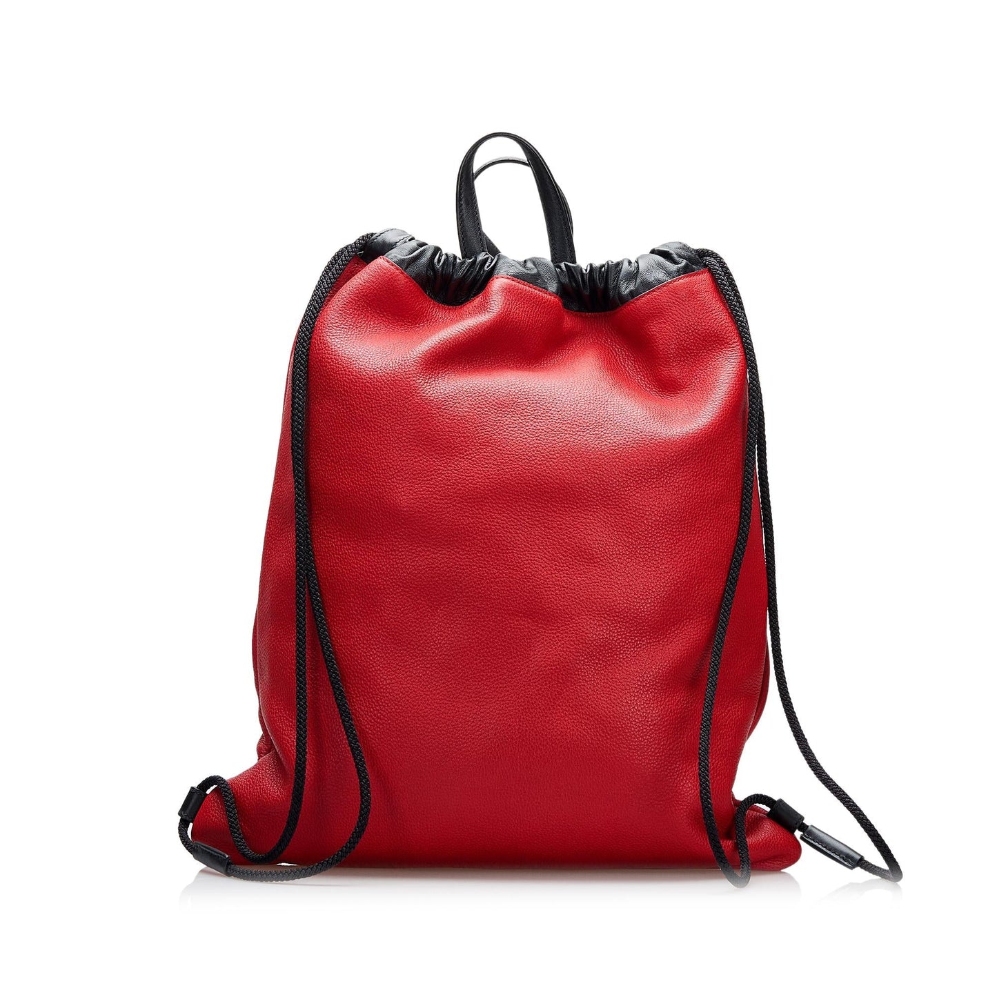 Gucci Drawstring Backpack SHG-Pk7mwg Calf Red Logo Jewelry