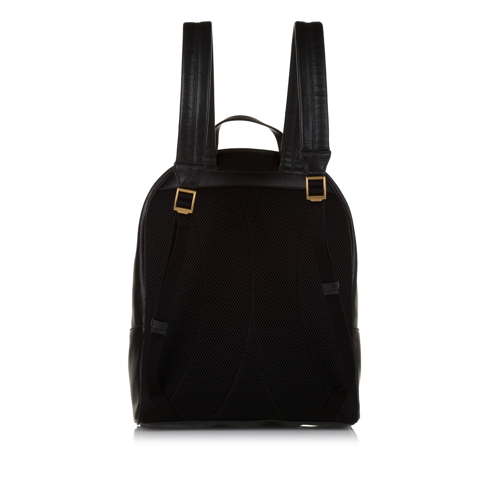 Gucci Backpack SHG Leather Calf Black Logo