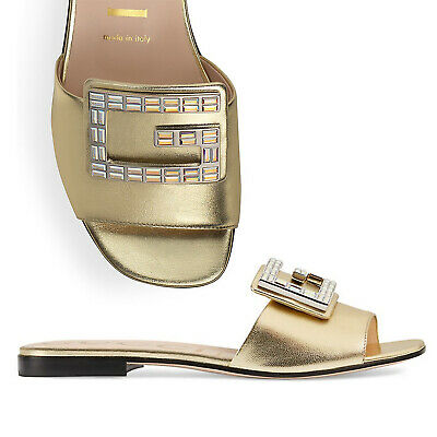 Gucci Madelyn Square G Slides Leather Travel Bag