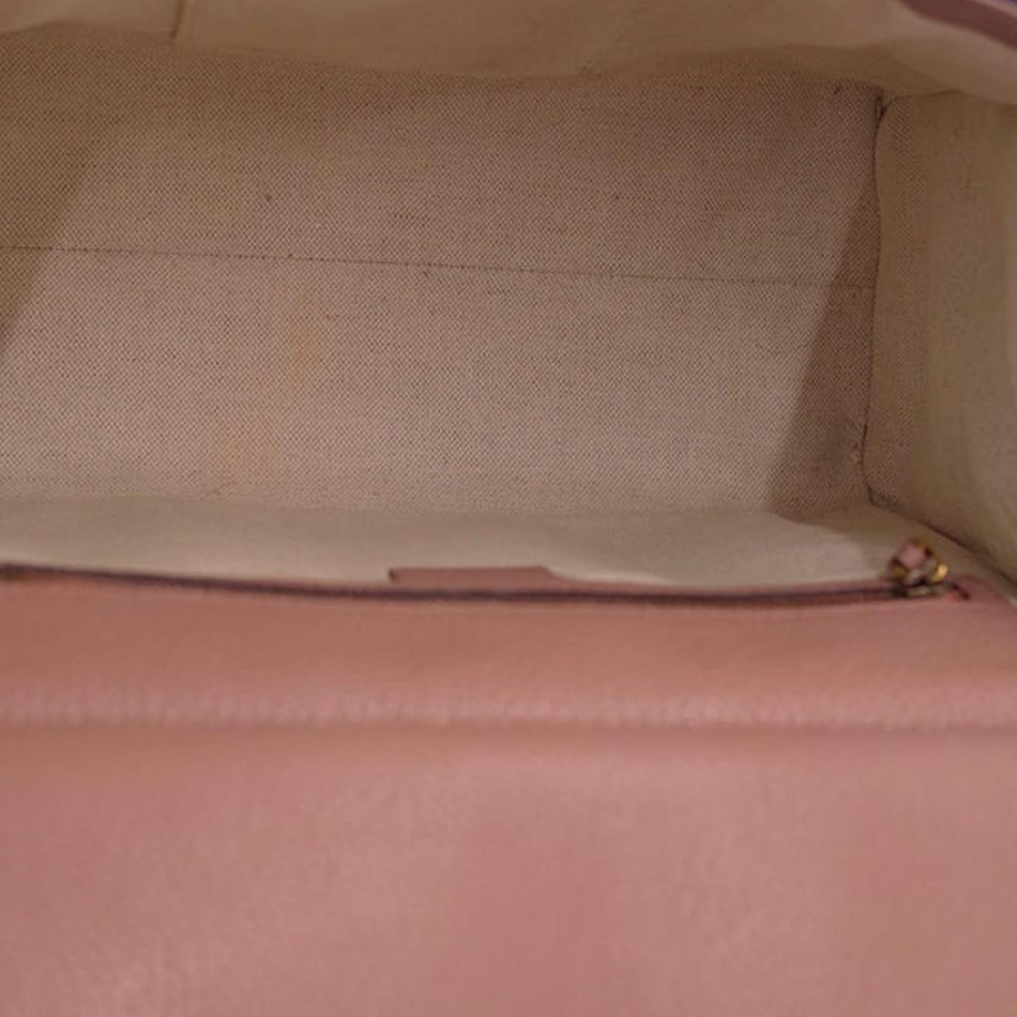 Gucci Marmont SHG Calf Pink Gold Top Handle Satchel Bag