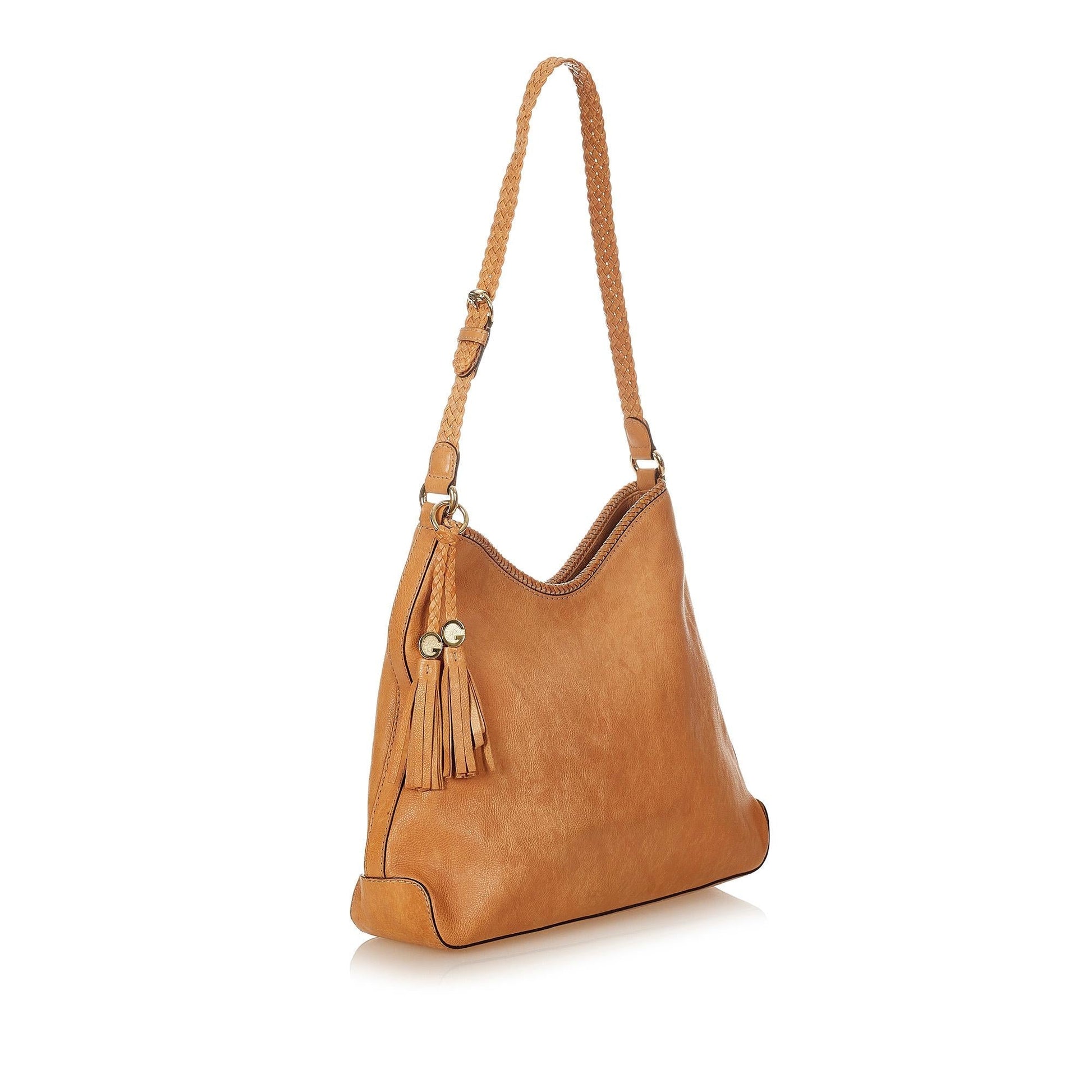 Gucci Marrakech SHG Leather Calf Brown Shoulder Bag 3