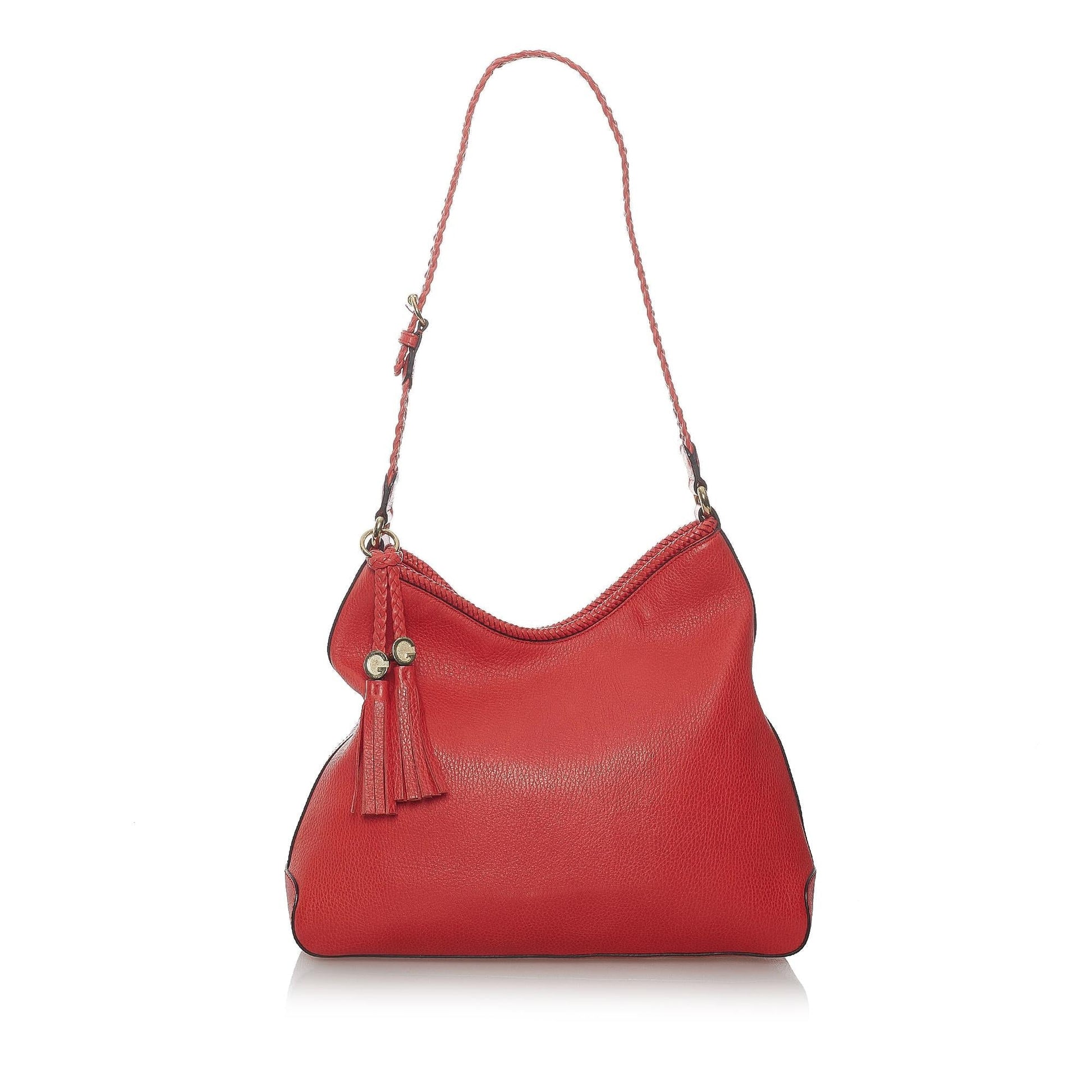 Gucci Marrakech SHG Leather Calf Red Shoulder Bag