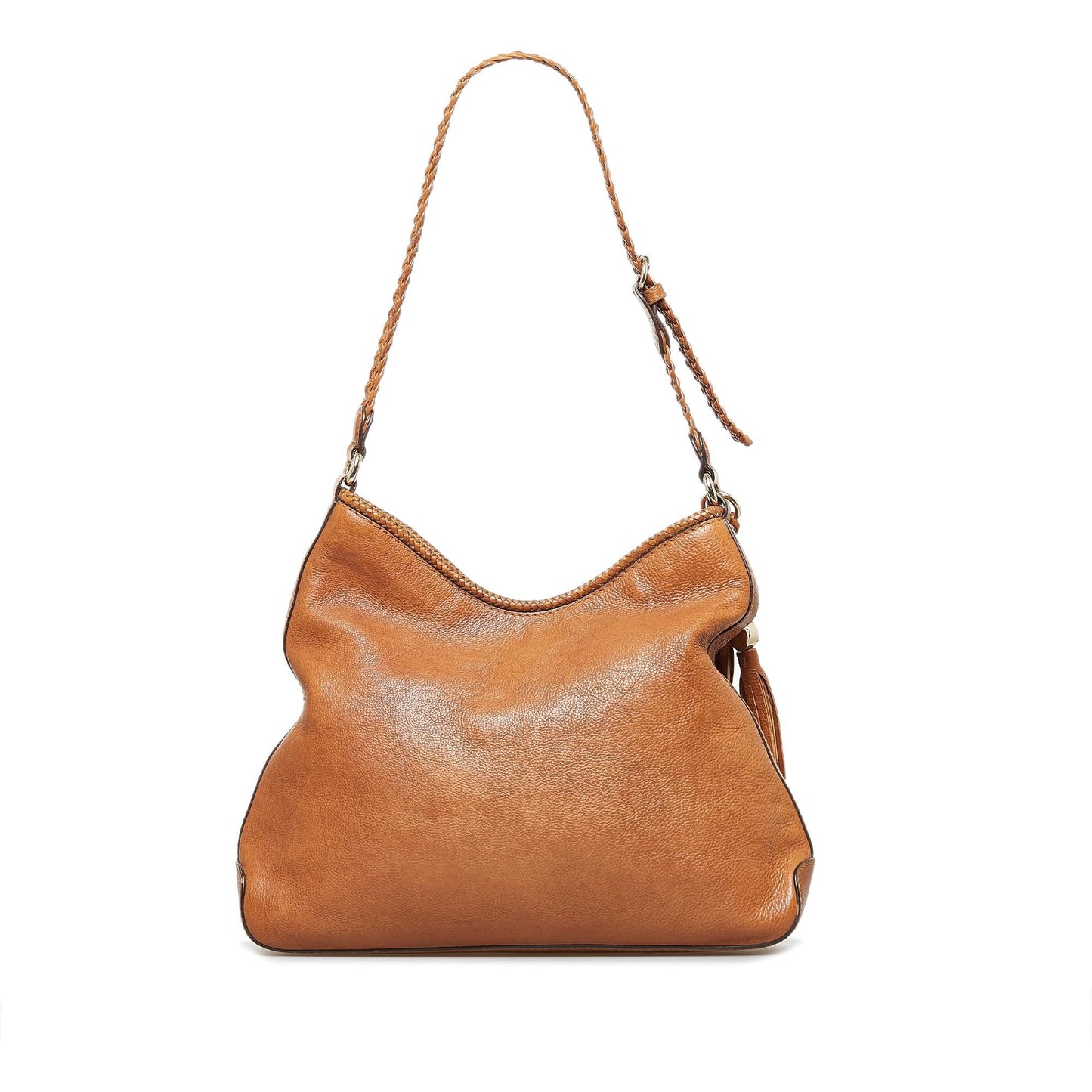 Gucci Marrakech SHG-gnoENi Leather Calf Brown Tote Bag