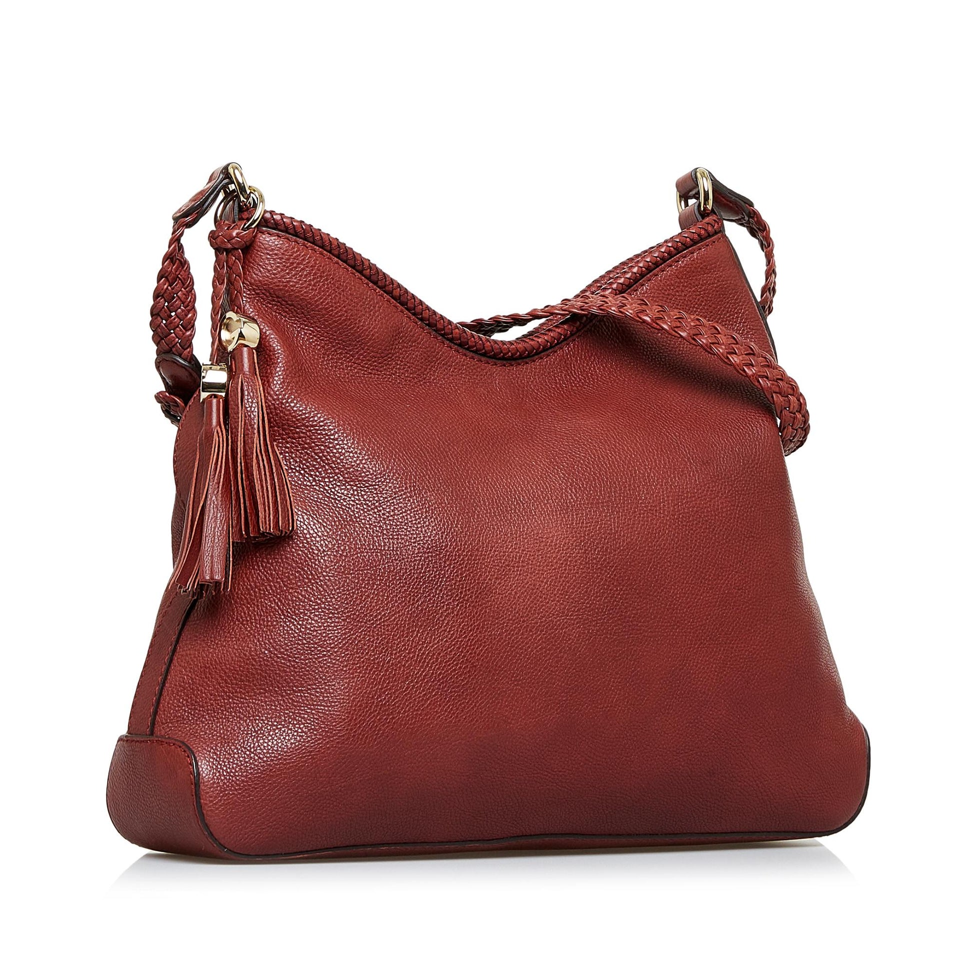 Gucci Marrakech SHG-lC5OLp Calf Red Shoulder Bag
