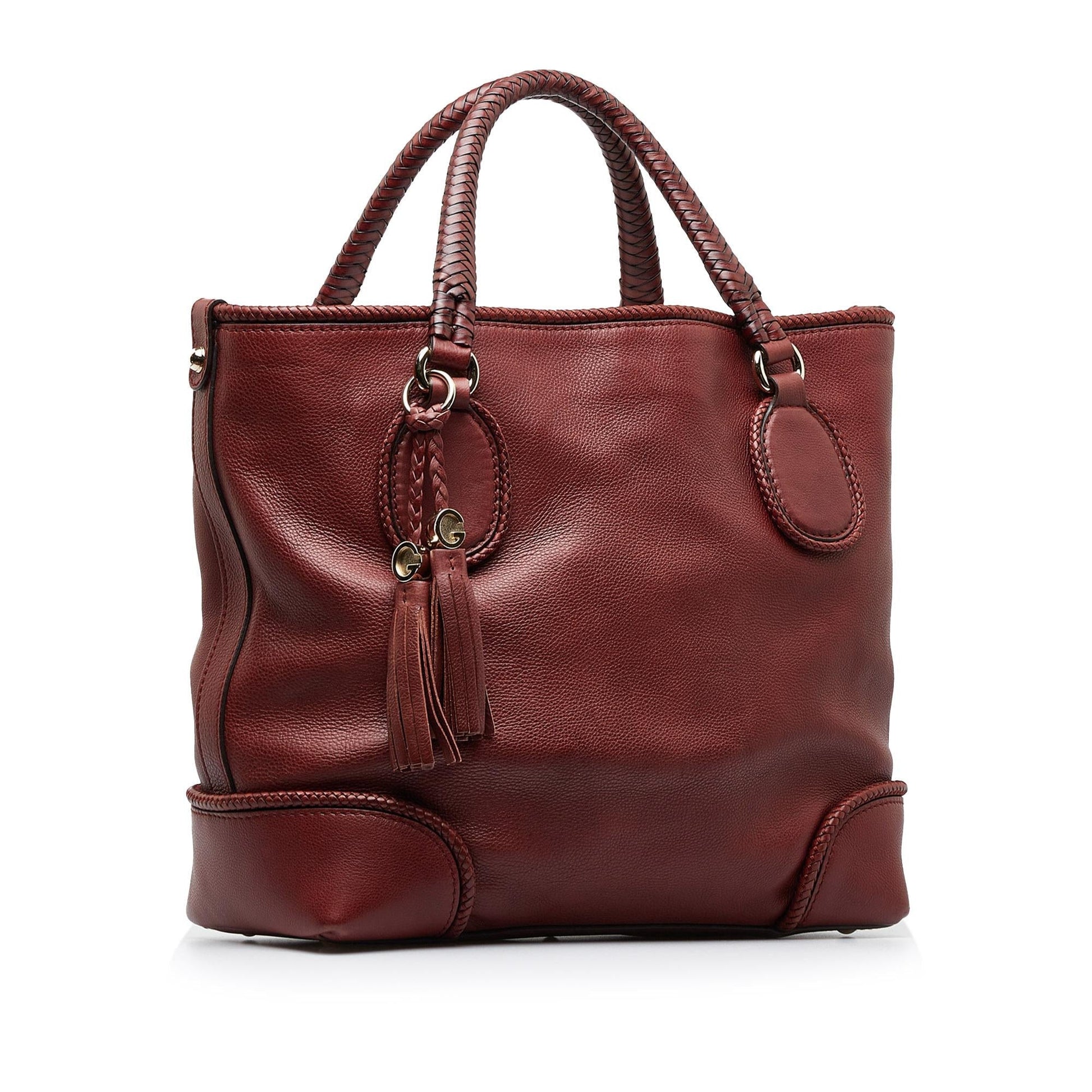Gucci Marrakech SHG-jJvog5 Calf Red Tote Bag