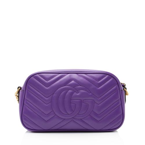 Gucci GG Marmont SHF-cwCJHo Matelasse Leather Small Crossbody Bag