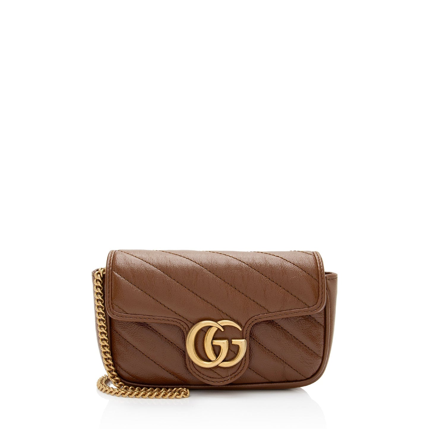 Gucci Marmont Super Flap Bag Shf Oimhbp Leather Matelasse Crossbody Bag