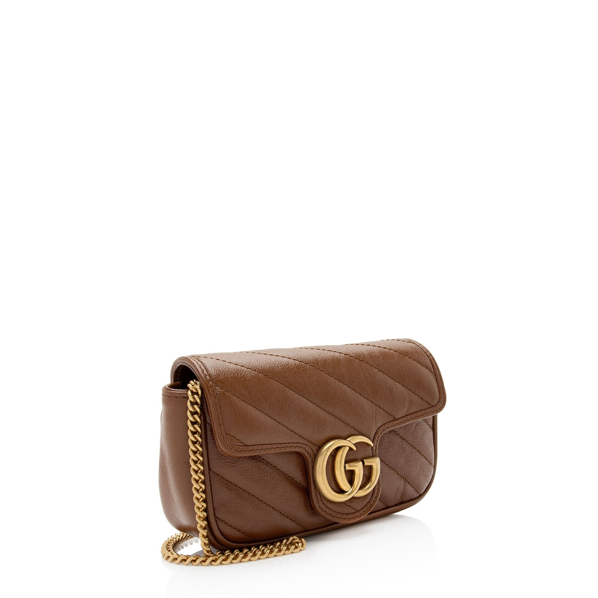 Gucci Marmont Super Flap Bag Shf Oimhbp Leather Matelasse Crossbody Bag