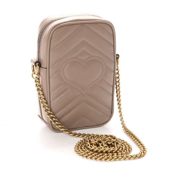 Gucci GG Marmont Matelasse Mini Crossbody Bag