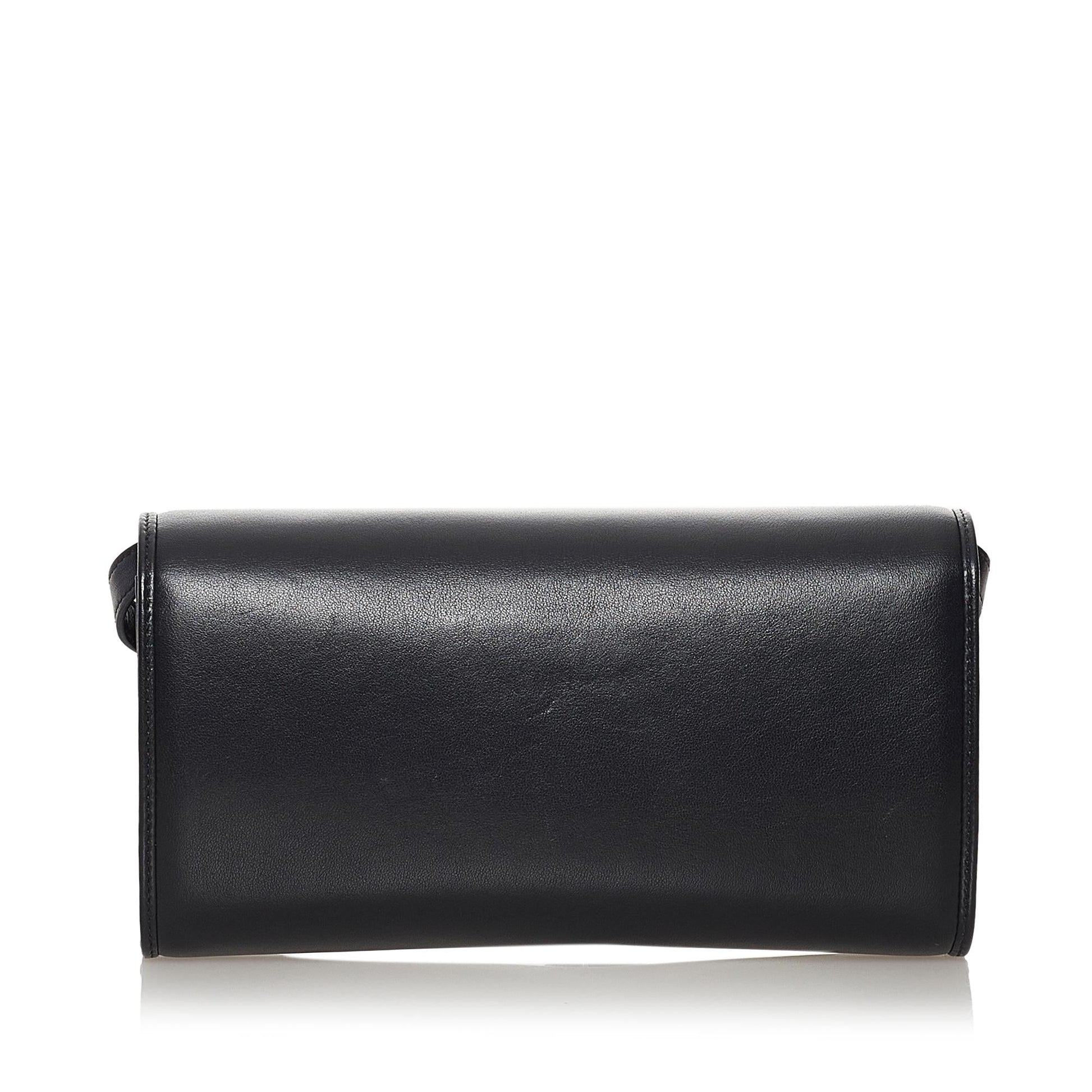 Gucci Matisse Interlocking G SHG Leather Calf Black Shoulder Bag