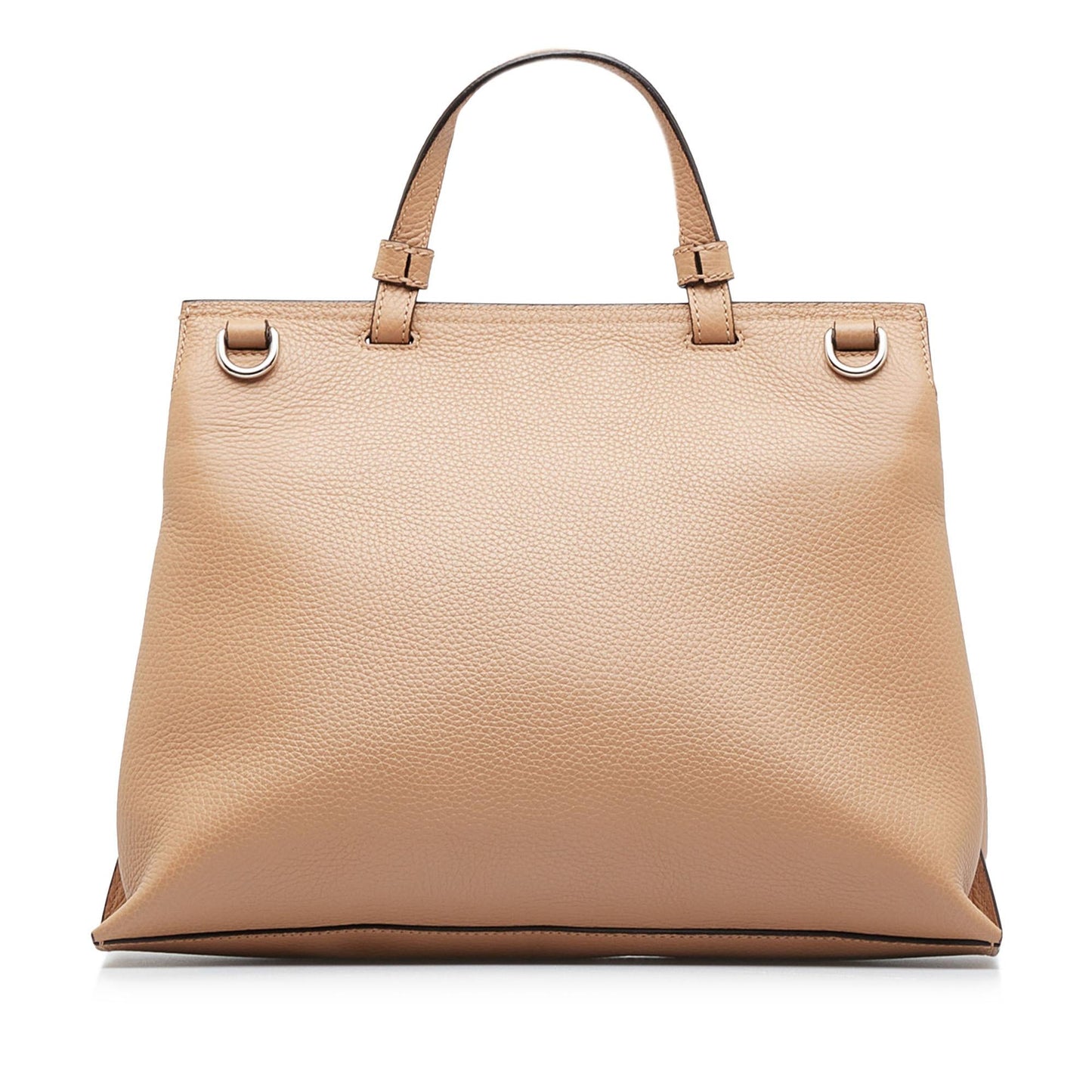 Gucci Bamboo Daily SHG-rGFUgB Calf Brown Medium Satchel Bag