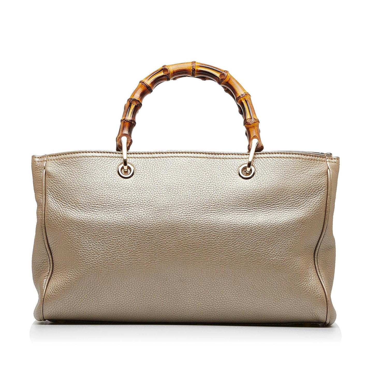 Gucci Bamboo Shopper SHG-a2soXU Calf Brown Medium Satchel Bag