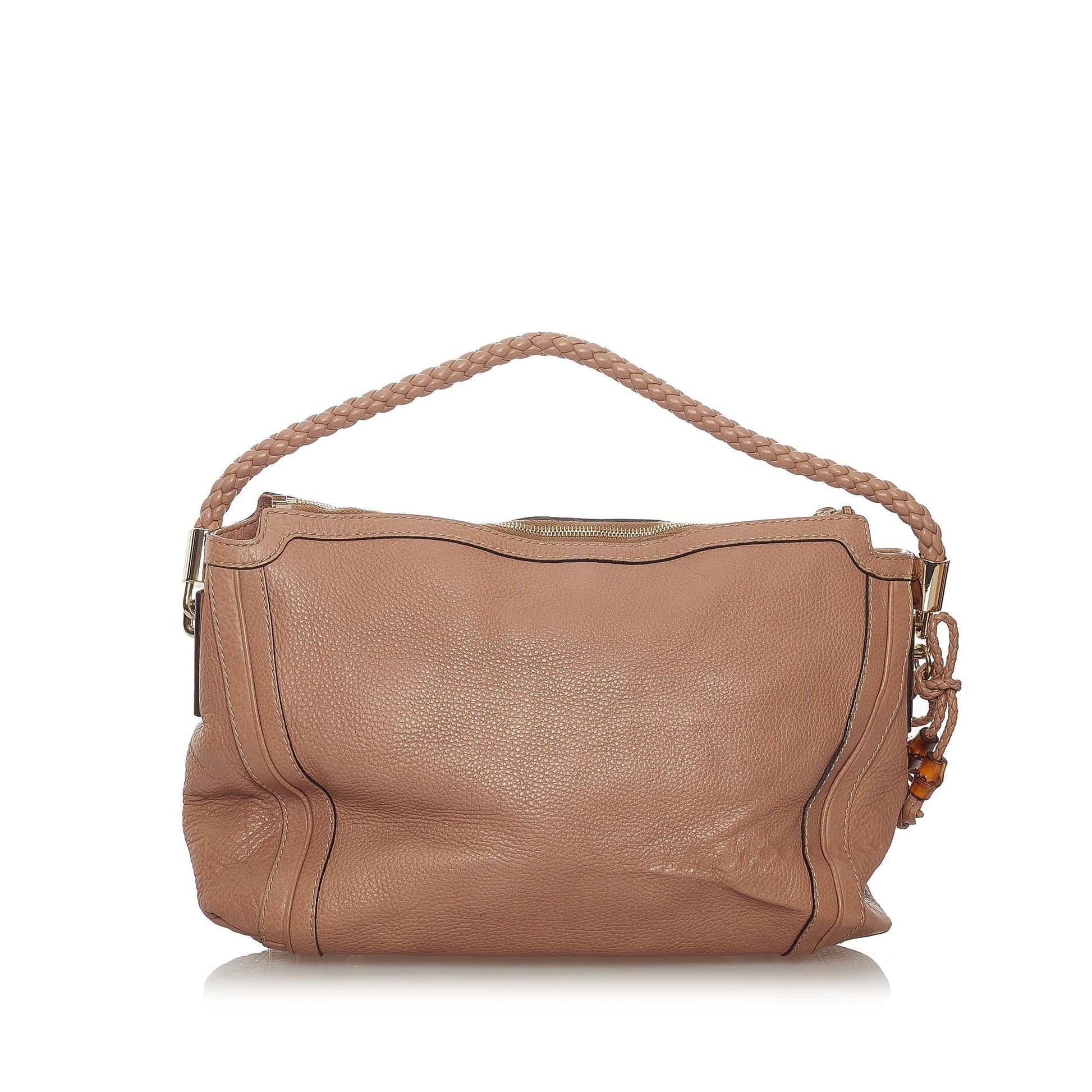 Gucci Bella SHG-gmA2bi Leather Calf Brown Medium Shoulder Bag