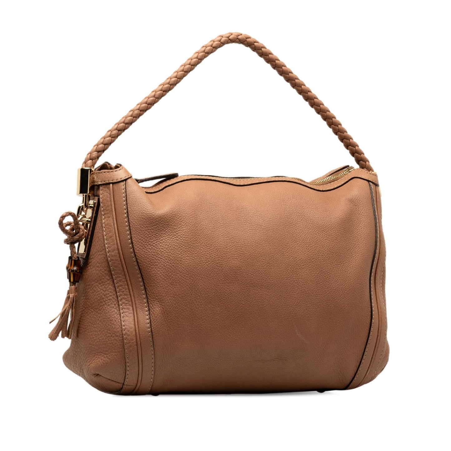 Gucci Bella SHG-mRsZ8c Calf Brown Medium Shoulder Bag