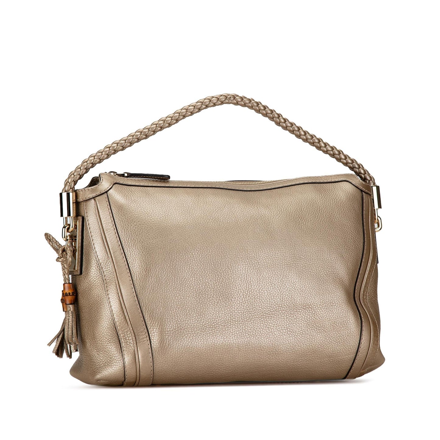 Gucci Bella SHG-BXjp1R Calf Gold Medium Shoulder Bag