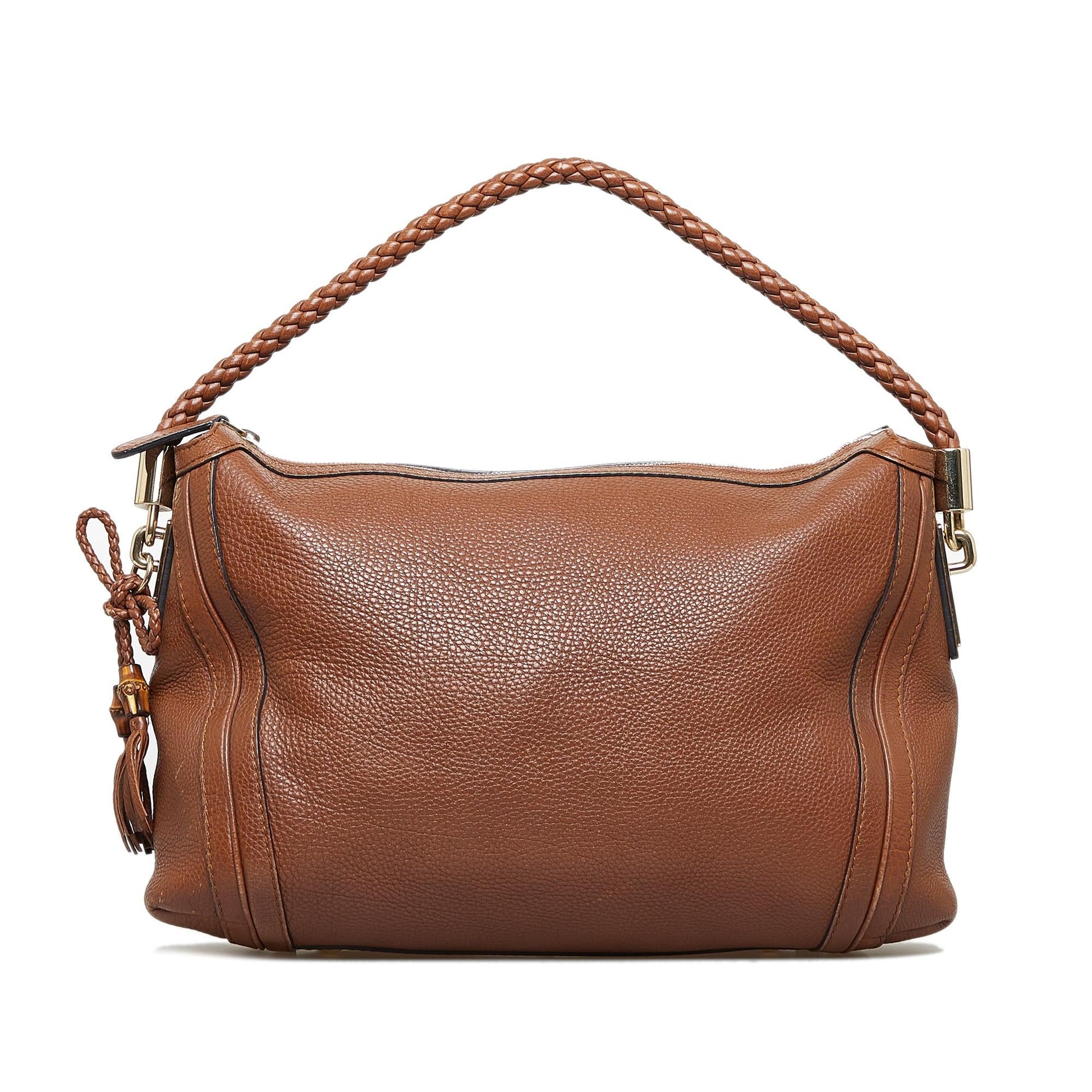 Gucci Bella SHG-bkON2O Calf Brown Medium Shoulder Bag
