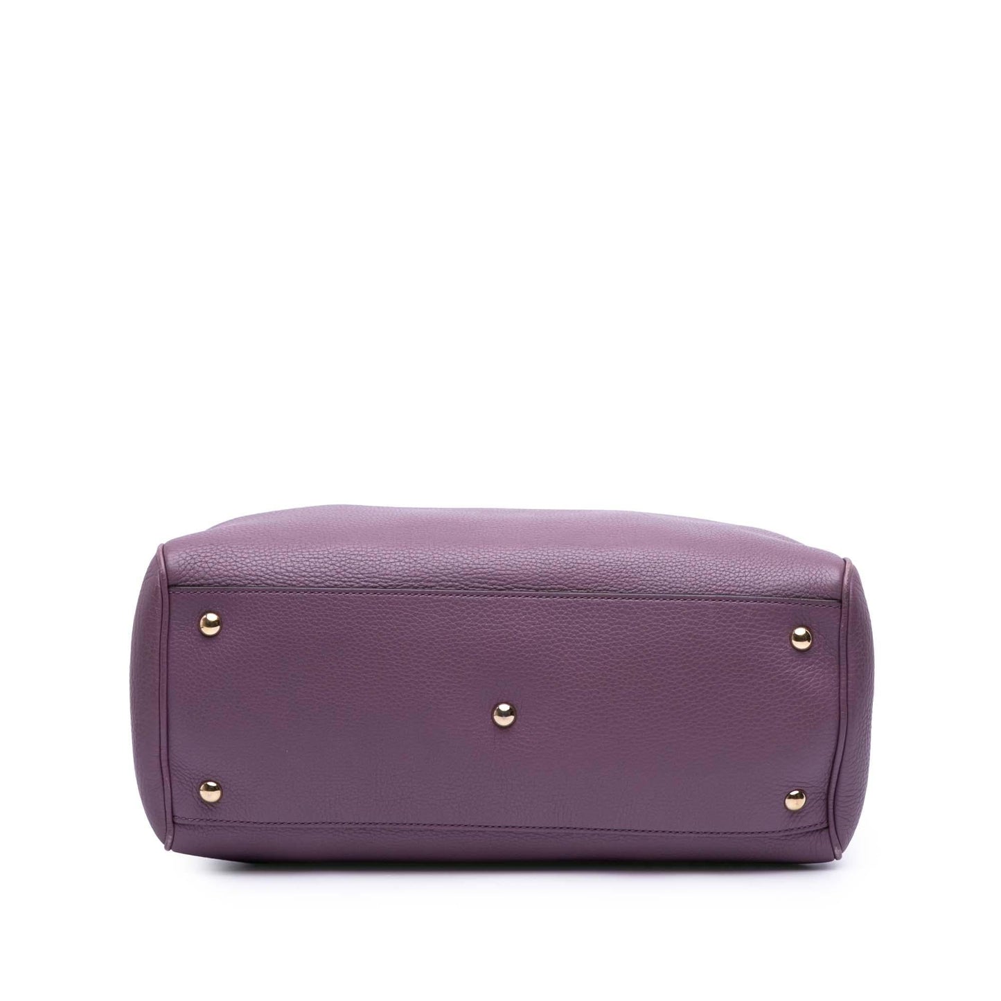 Gucci Bamboo Shopper Calf Calfskin Medium Satchel Bag
