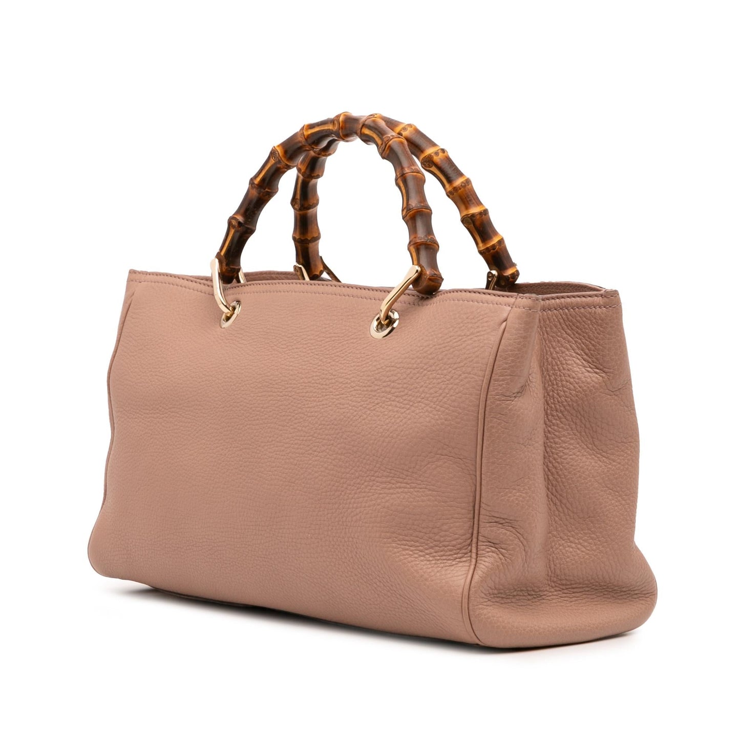 Gucci Bamboo Shopper Calfskin Medium Tote Bag Satchel 37
