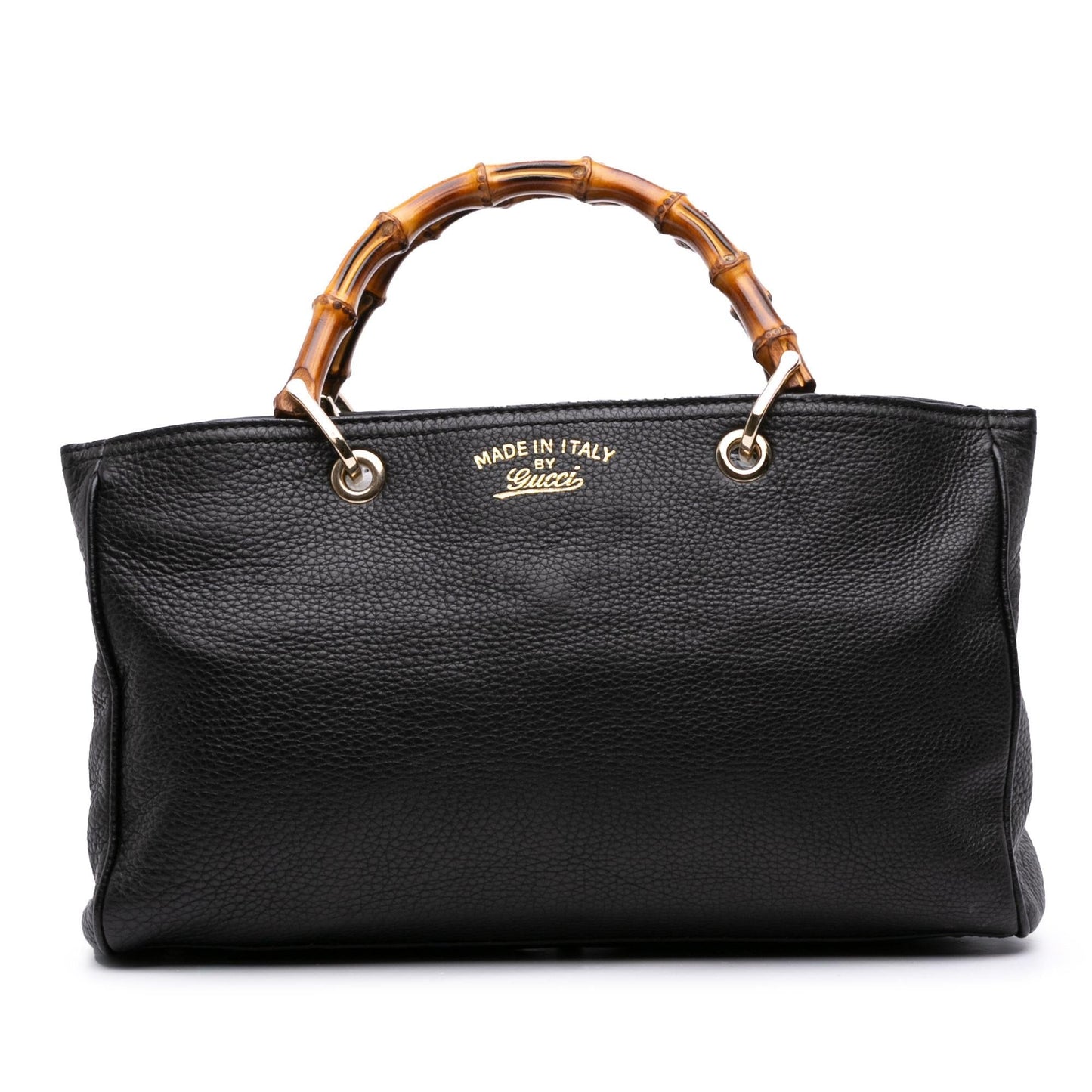 Gucci Bamboo Shopper Calfskin Medium Tote Bag Satchel 42