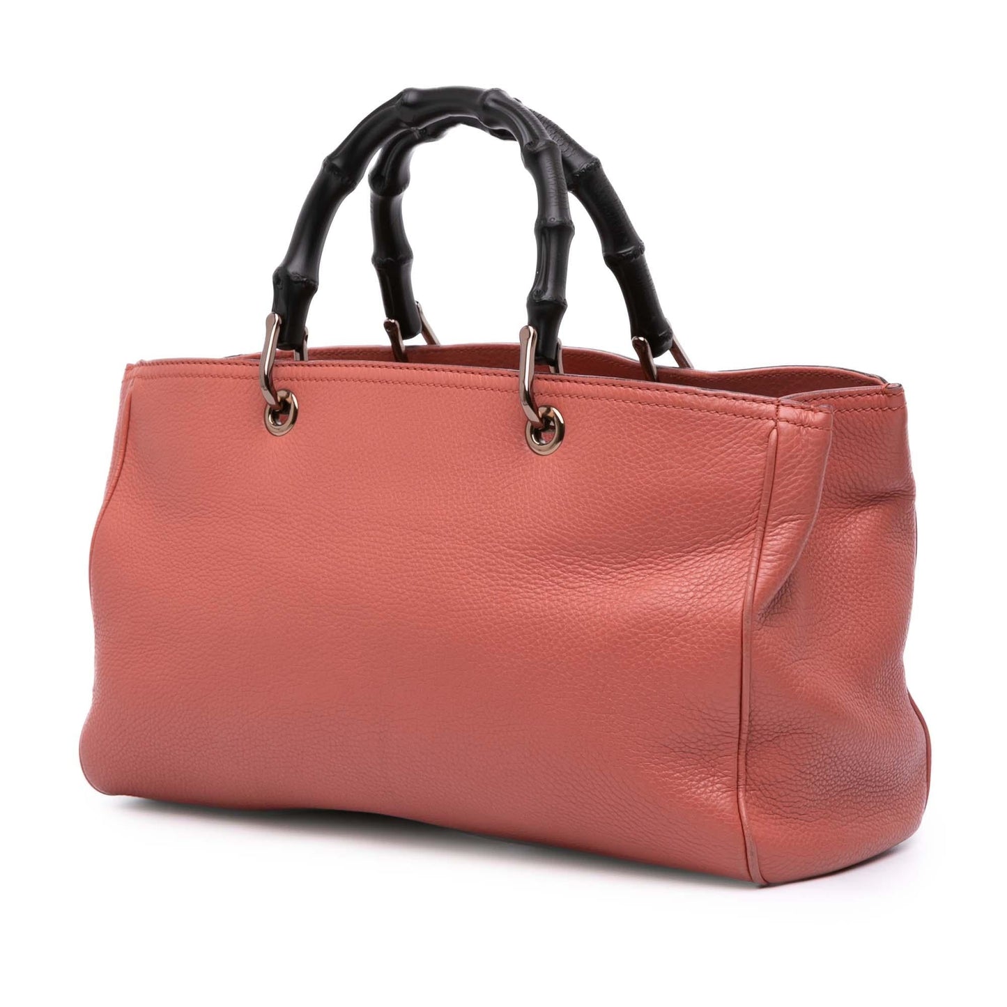 Gucci Bamboo Shopper Calfskin Medium Tote Bag Satchel 48