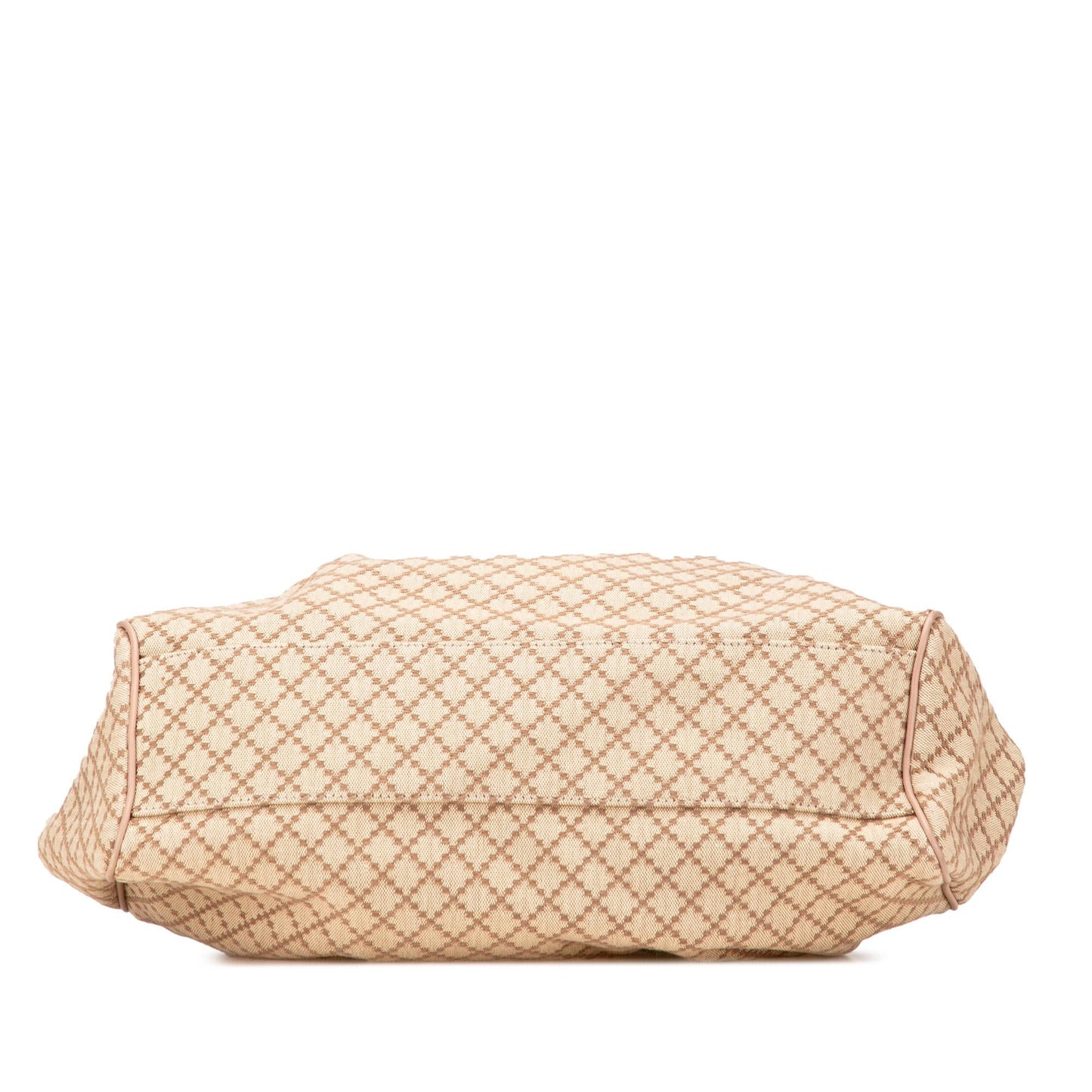 Gucci Diamante Sukey Canvas Calf Brown Medium Tote Bag Tote 5
