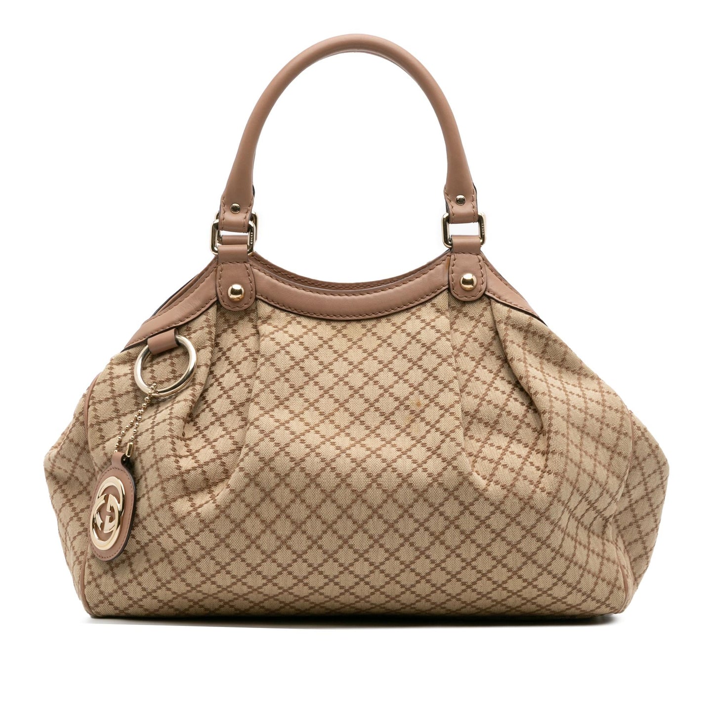 Gucci Diamante Sukey Canvas Medium Tote Bag Tote 7