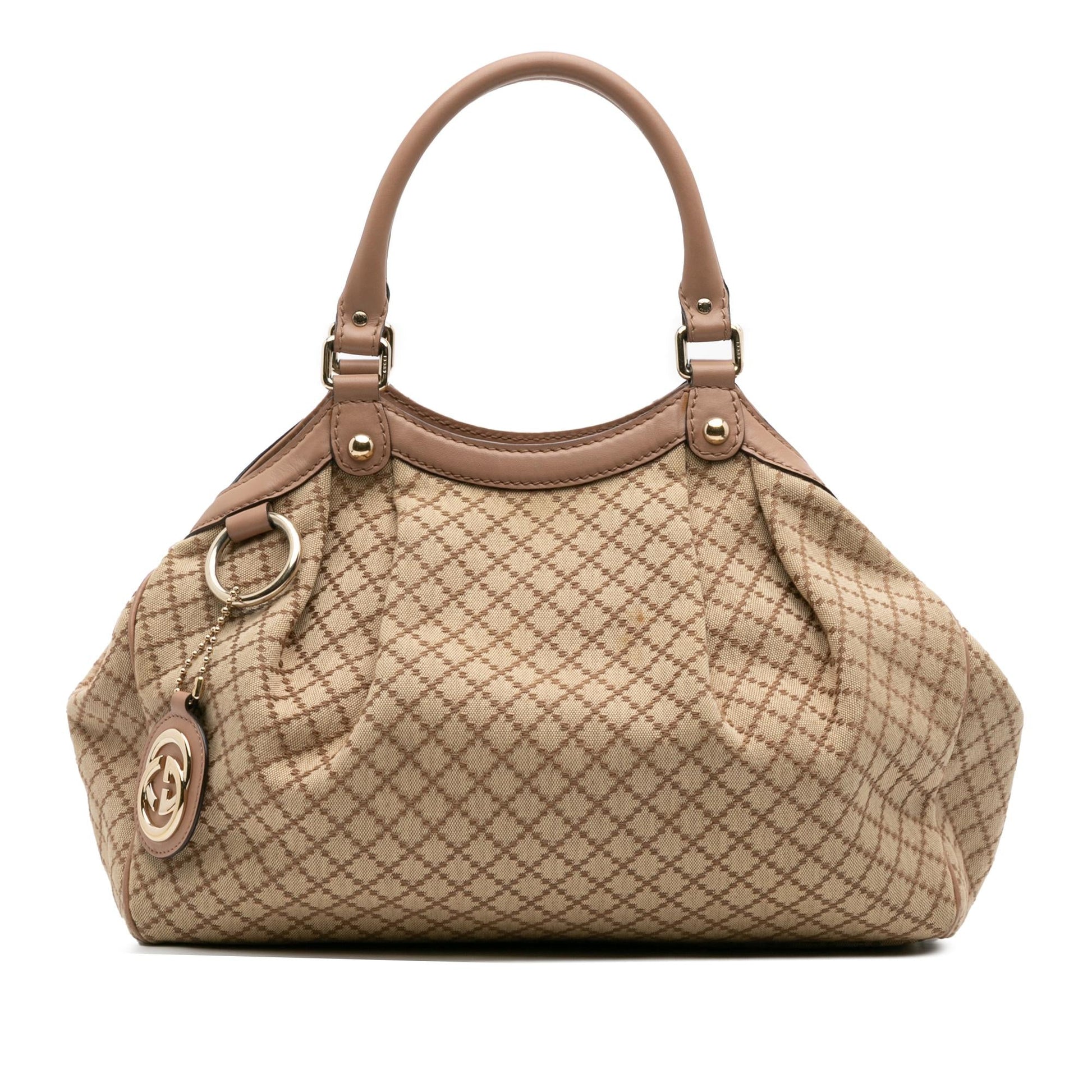 Gucci Diamante Sukey Canvas Medium Tote Bag Tote 7