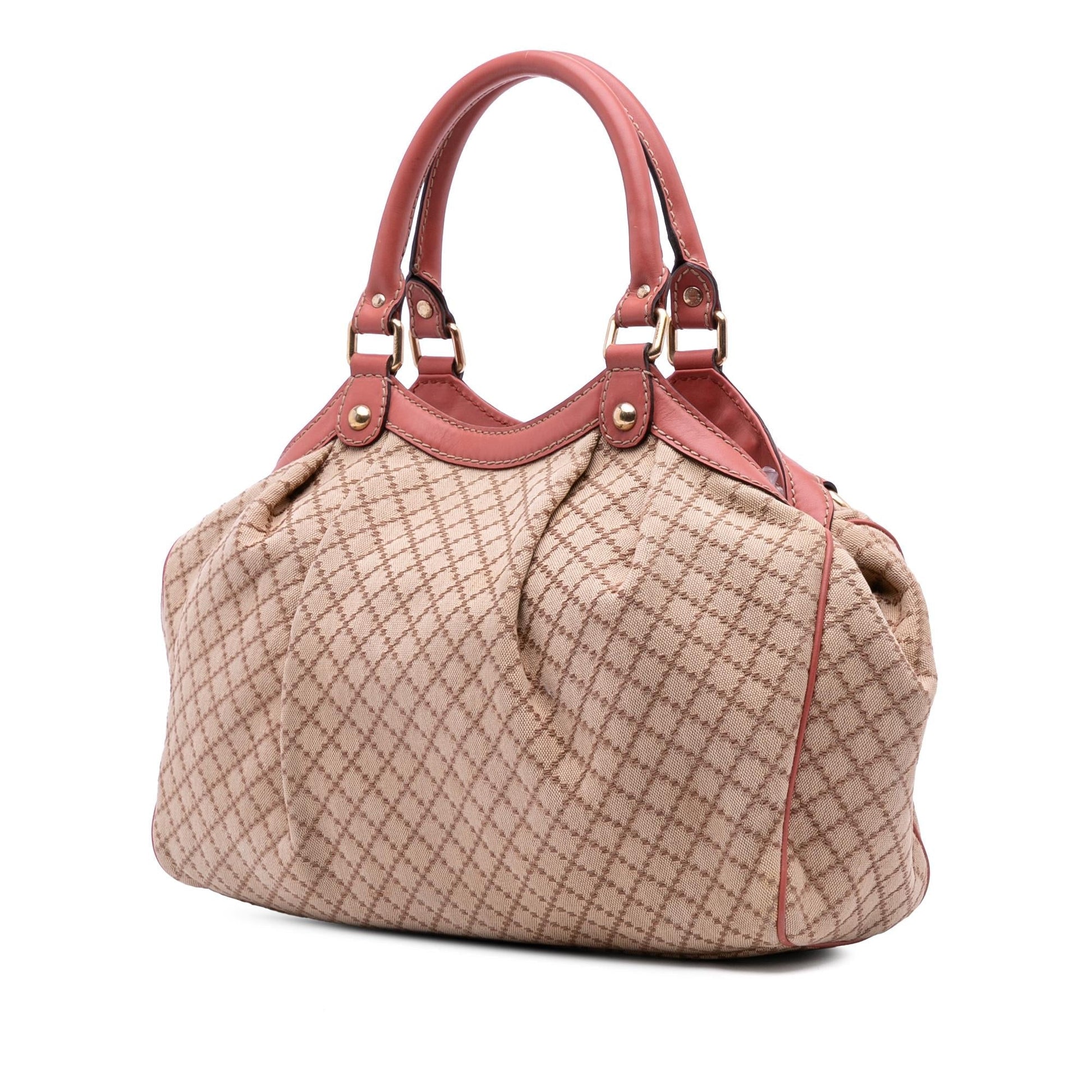 Gucci Diamante Sukey Canvas Medium Tote Bag
