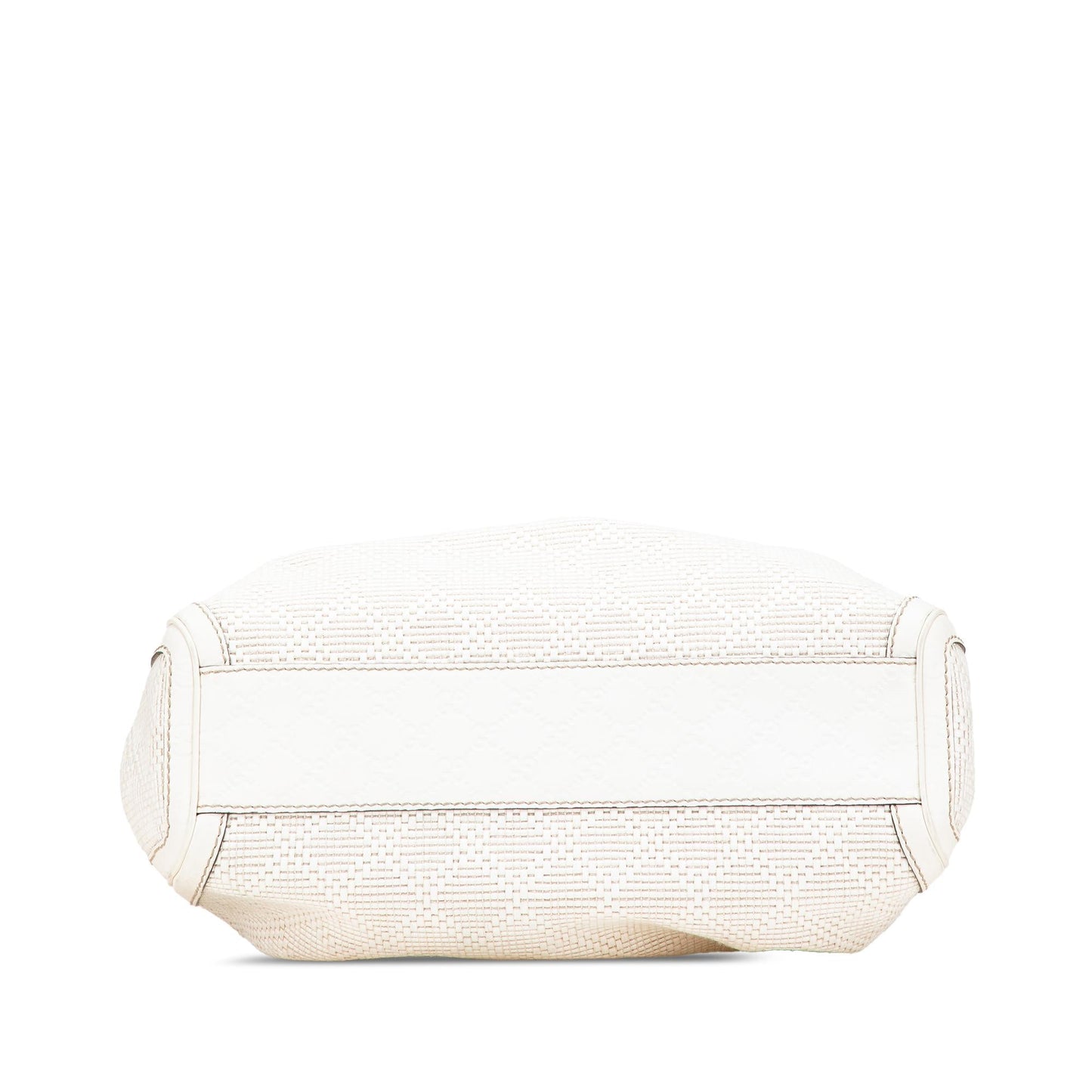 Gucci Diamante Sukey Raffia Calf White Medium Tote Bag Tote 1