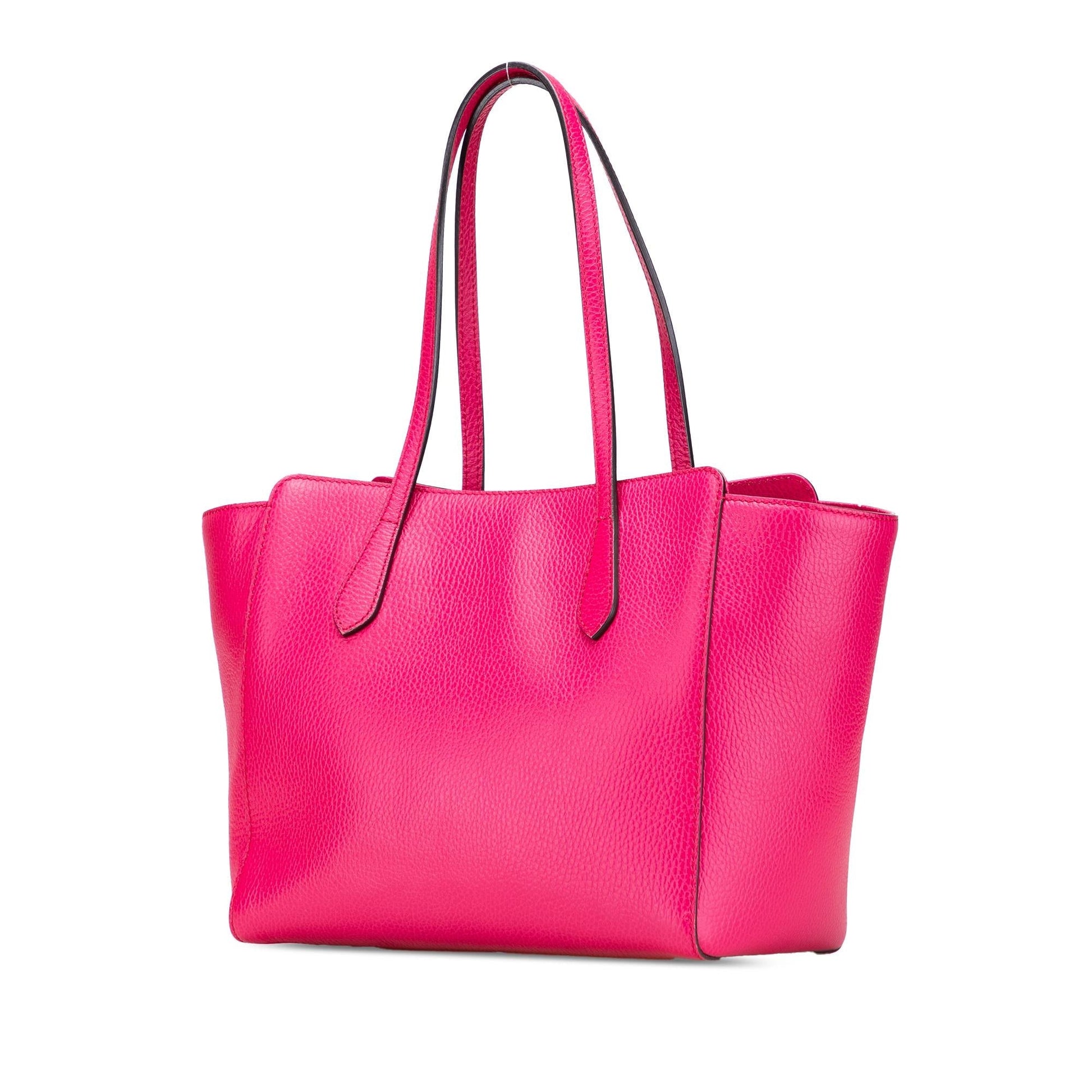 Gucci Dollar Swing Calfskin Medium Tote Bag