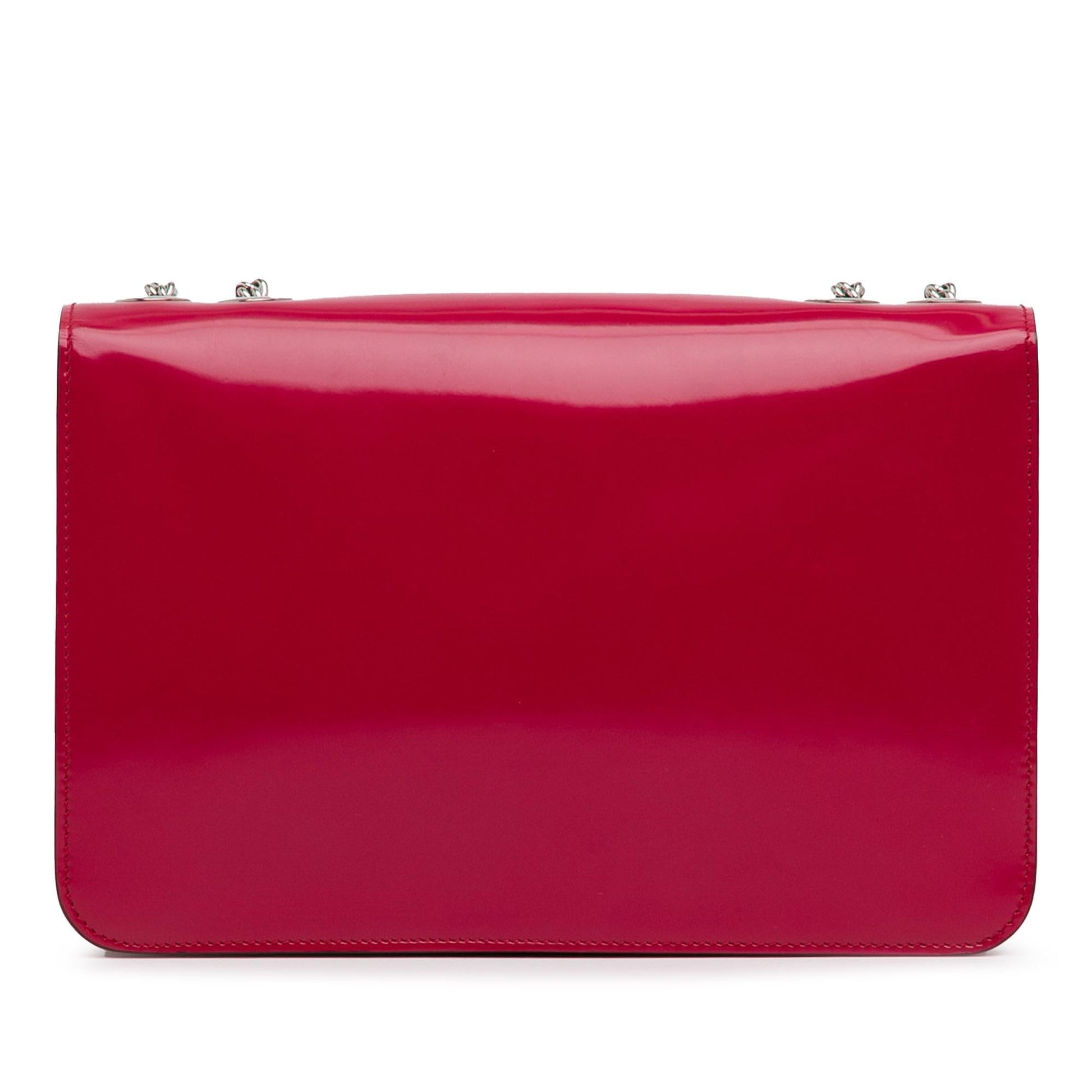Gucci Dollar Interlocking G SHG-KMESIg Calf Red Medium Crossbody Bag