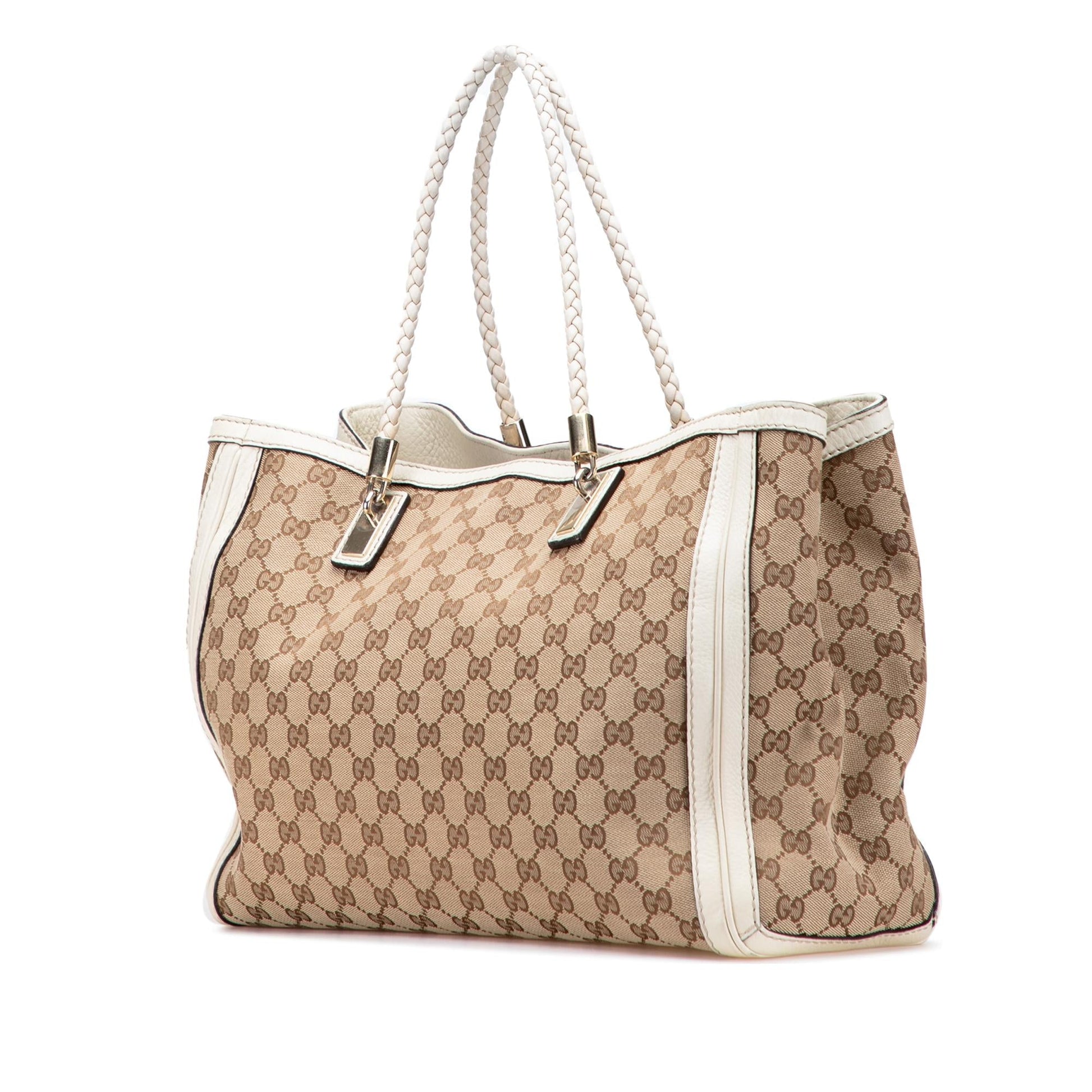Gucci GG Bella Canvas Medium Tote Bag Tote 1