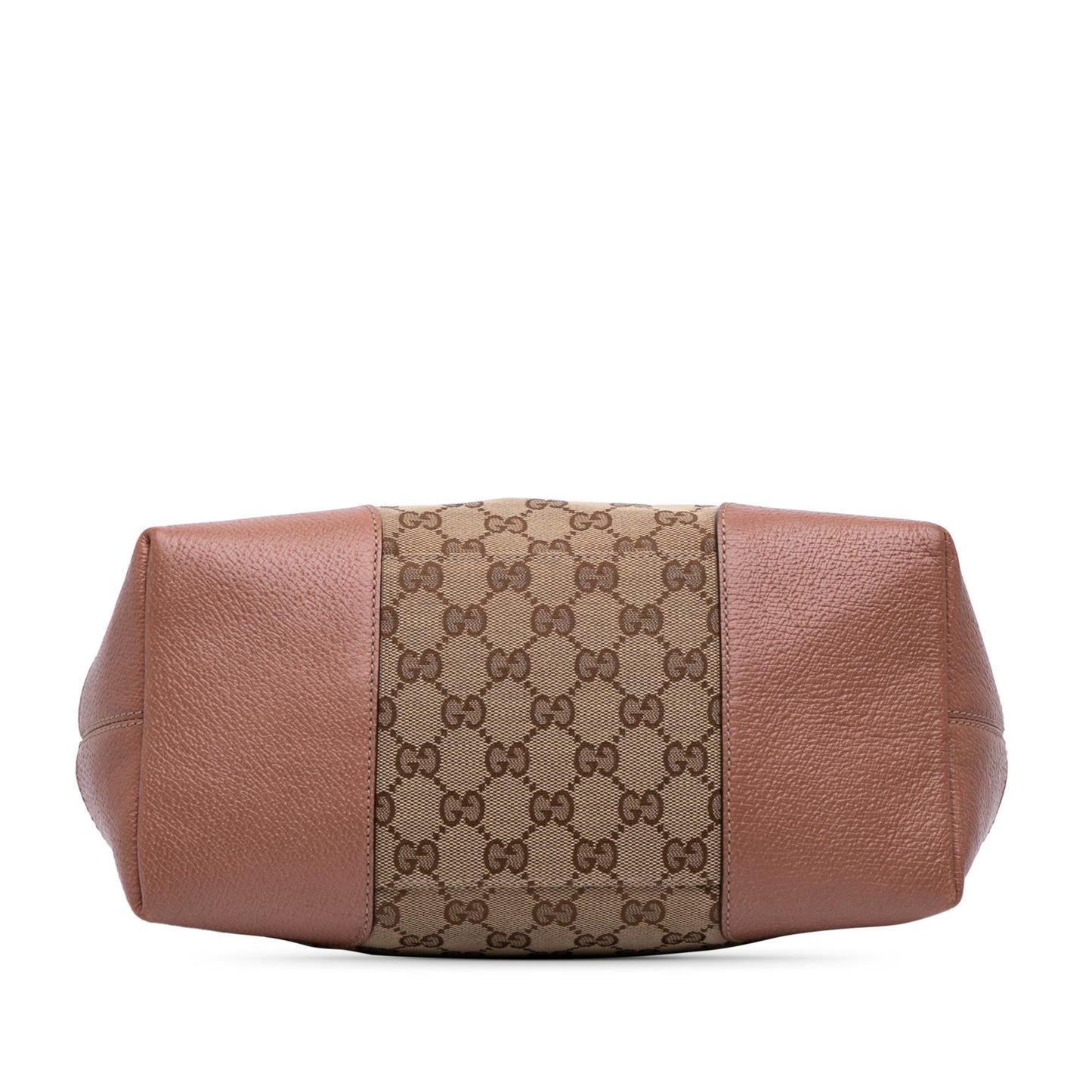 Gucci GG Bree Canvas Brown Medium Satchel Bag