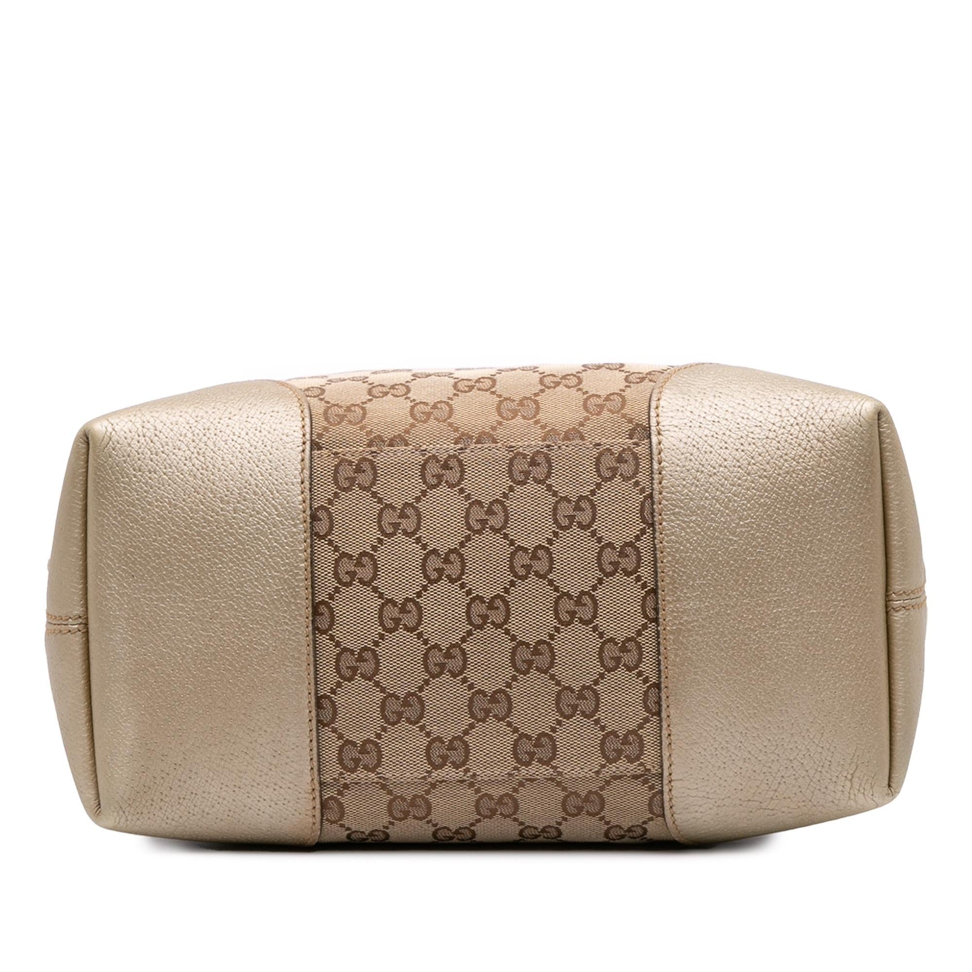 Gucci GG Bree Canvas Medium Travel Bag Satchel 3
