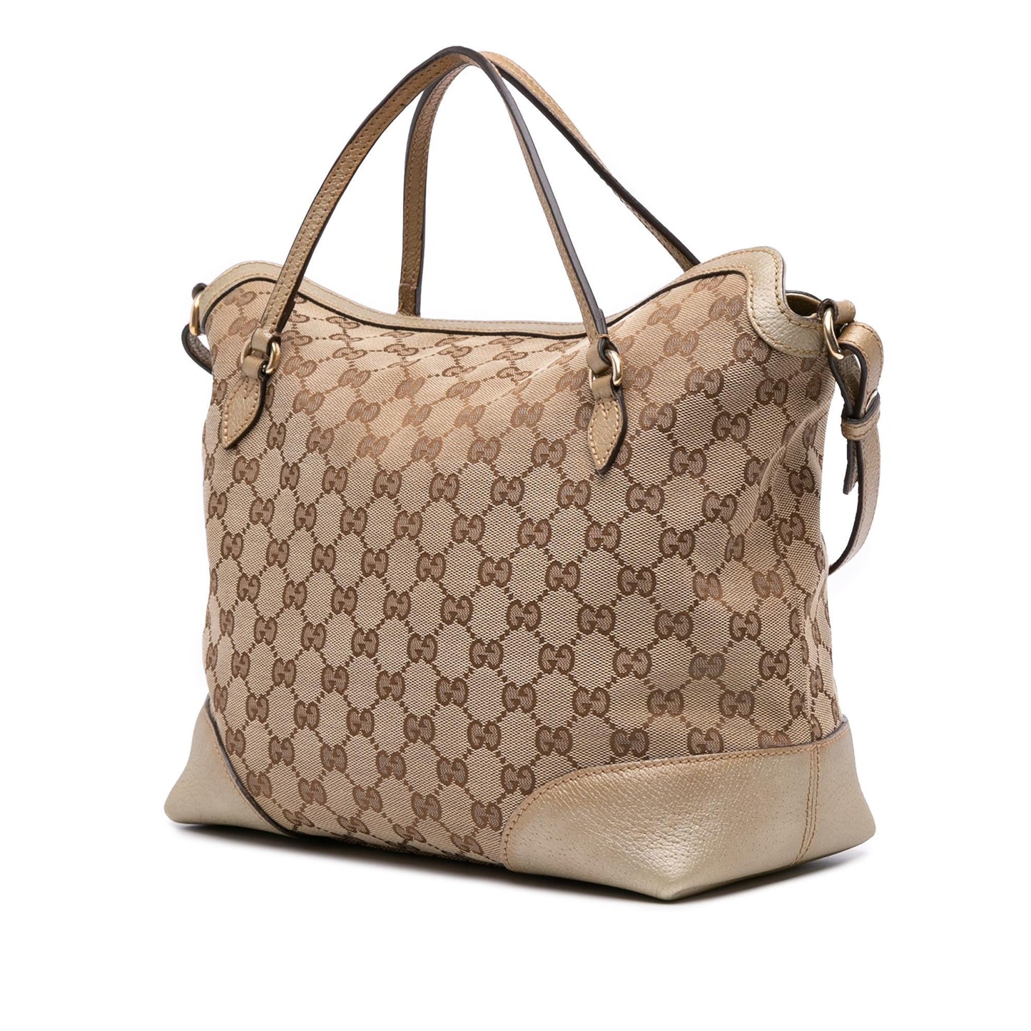 Gucci GG Bree Canvas Medium Travel Bag Satchel 3