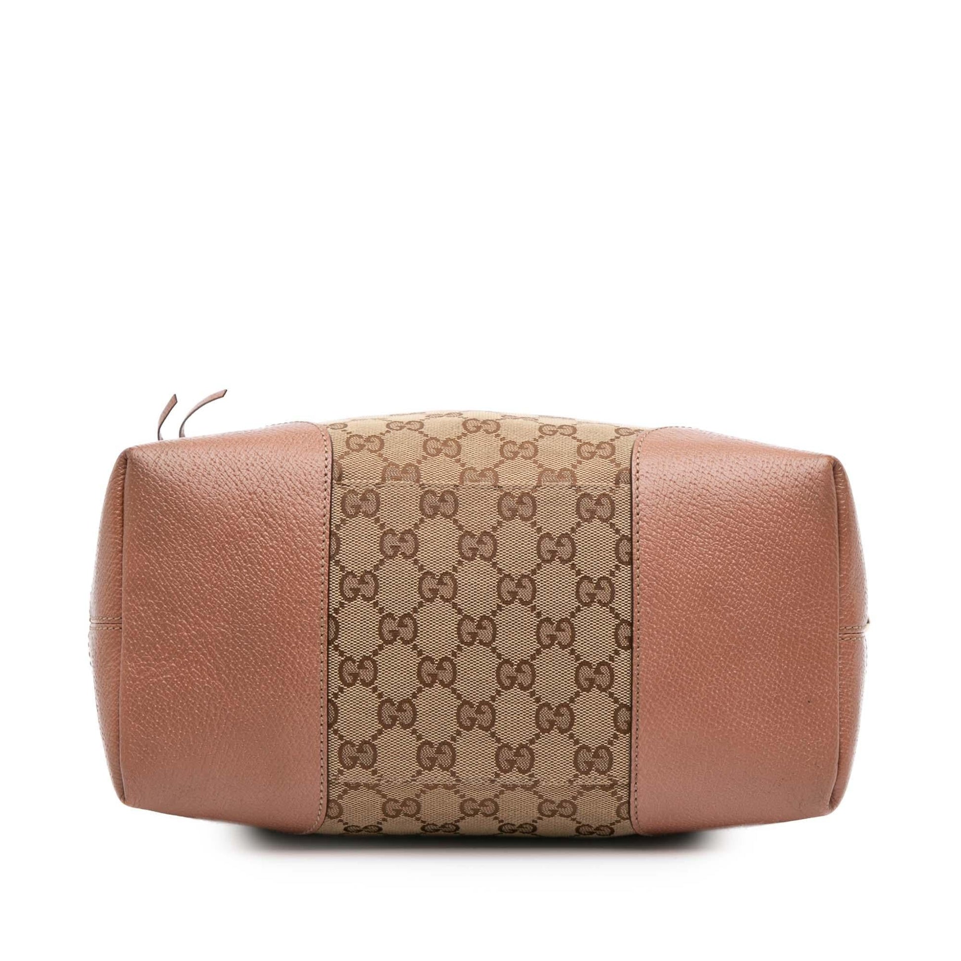 Gucci GG Bree Canvas Medium Travel Bag Satchel 4