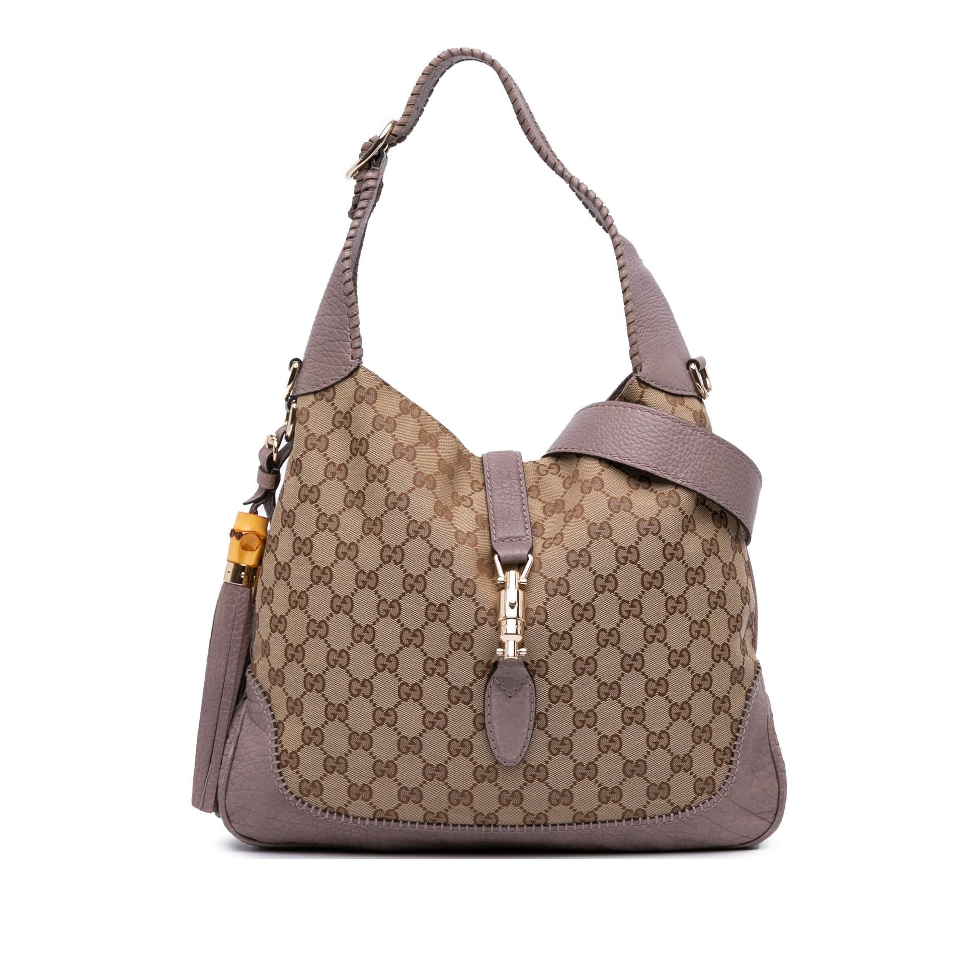 Gucci GG New Jackie Canvas Medium Travel Bag