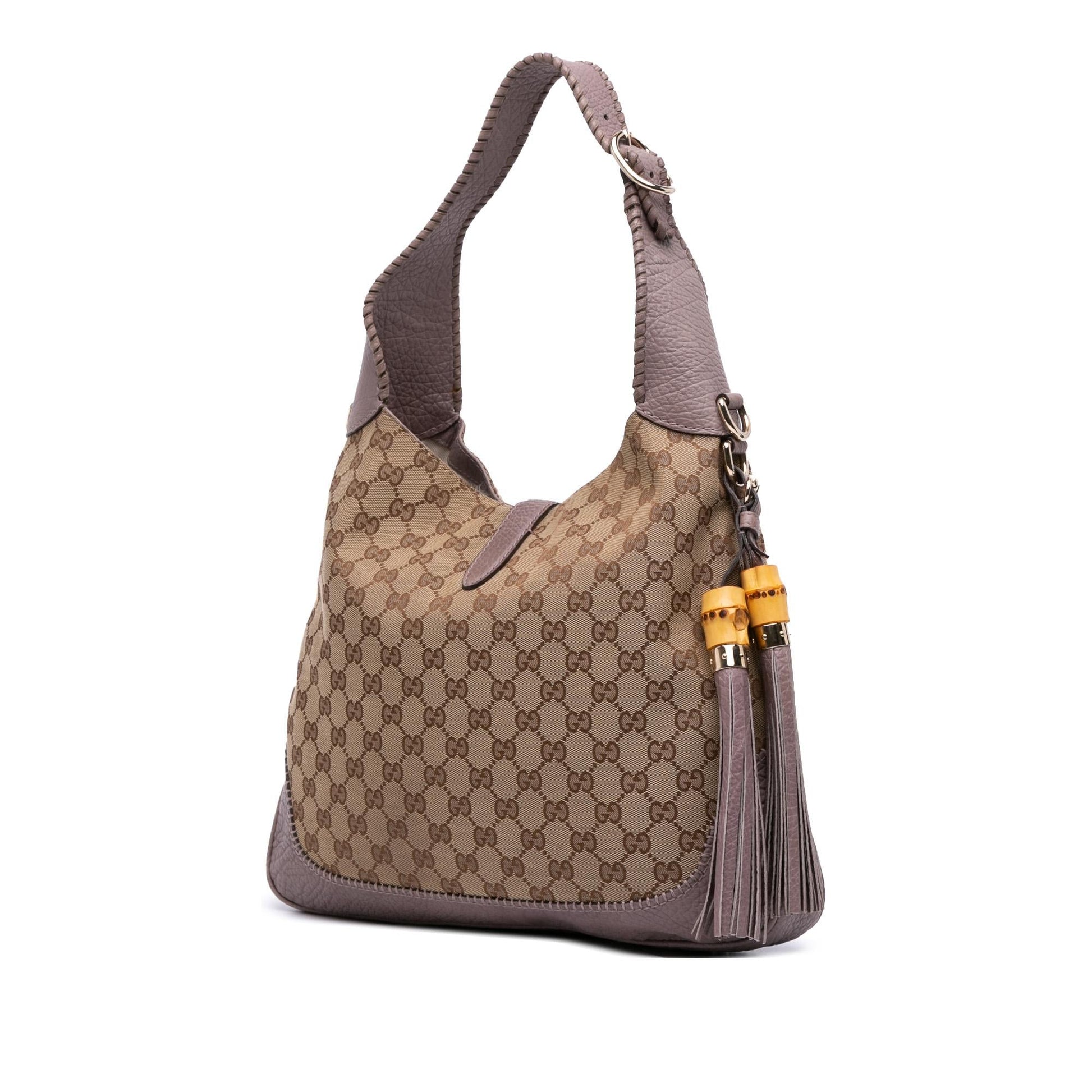 Gucci GG New Jackie Canvas Medium Travel Bag