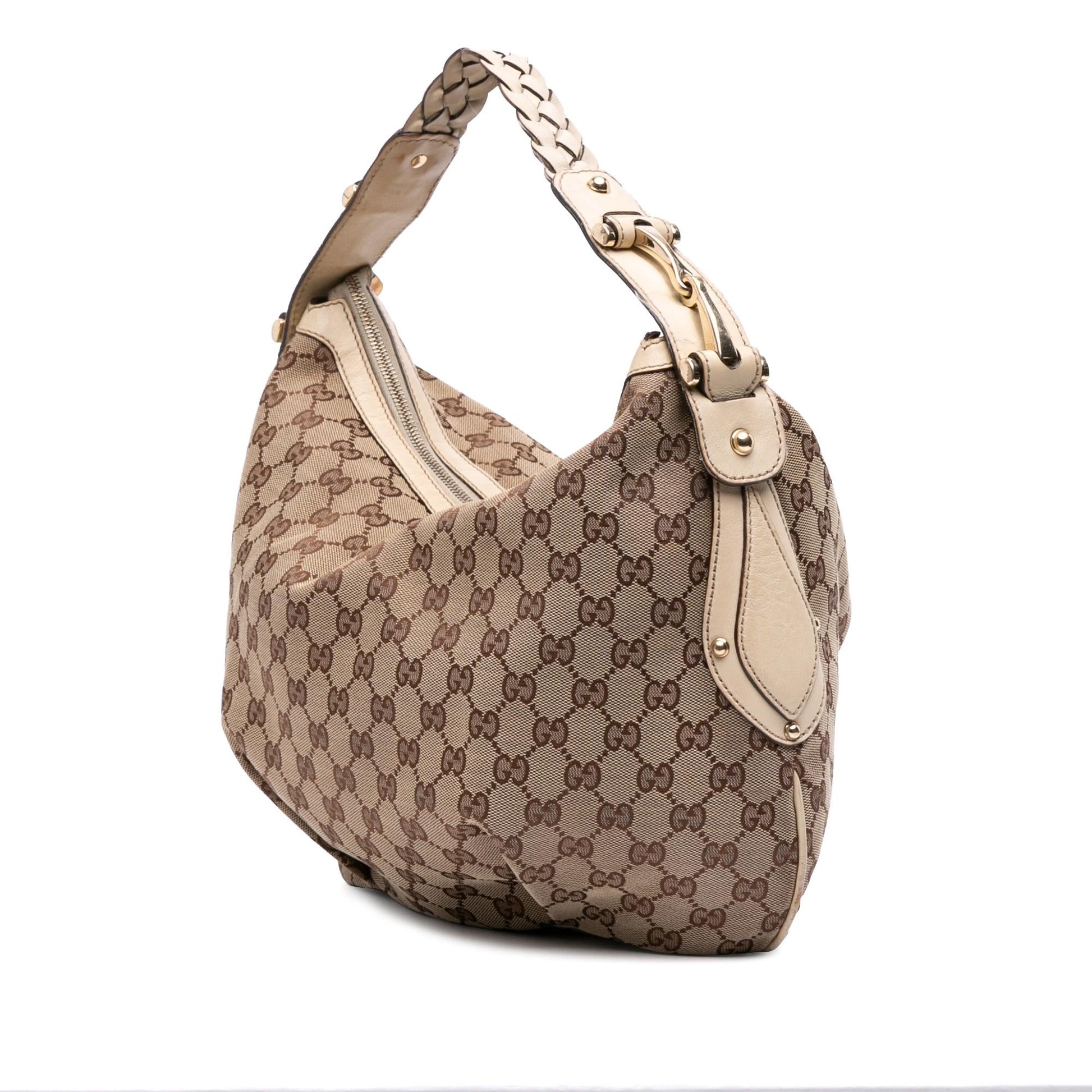Gucci GG Pelham Canvas Medium Shoulder Bag