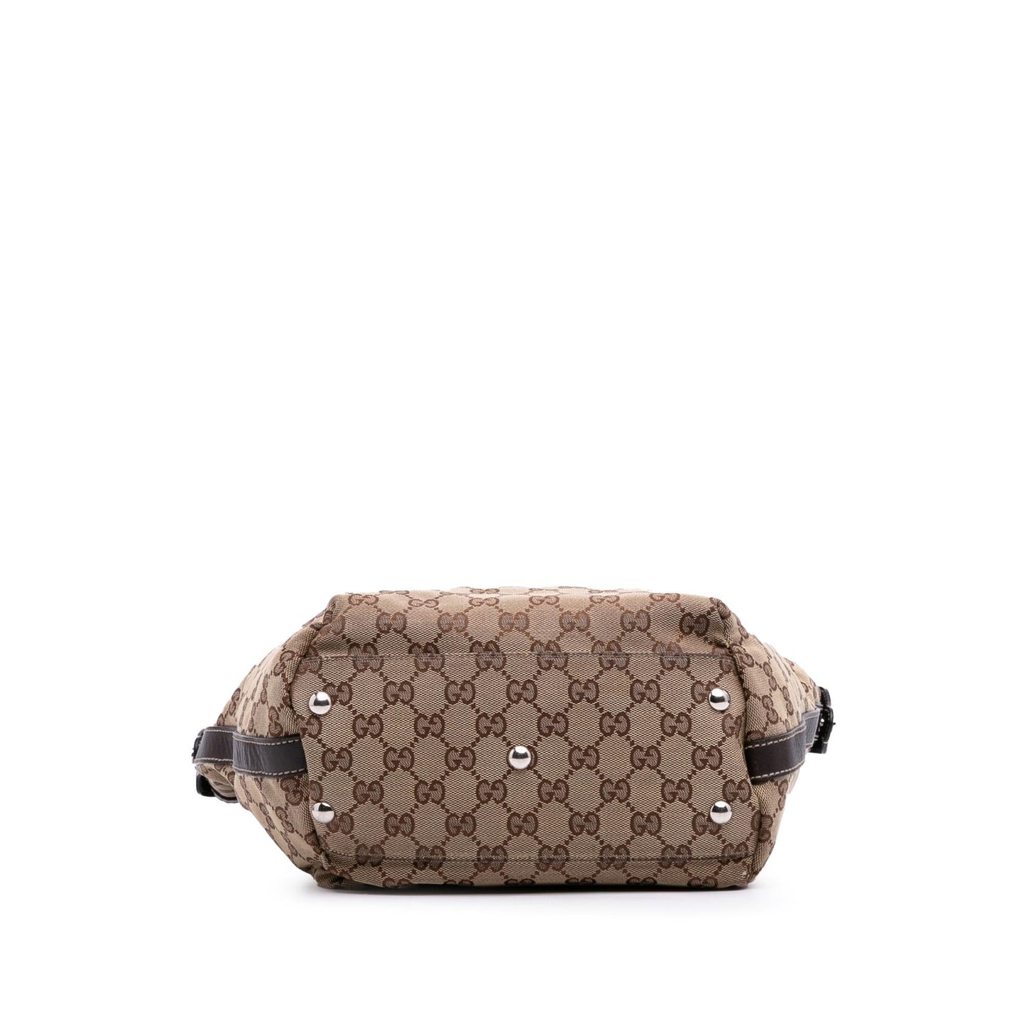 Gucci GG Web Match Ball Canvas Medium Tote Bag